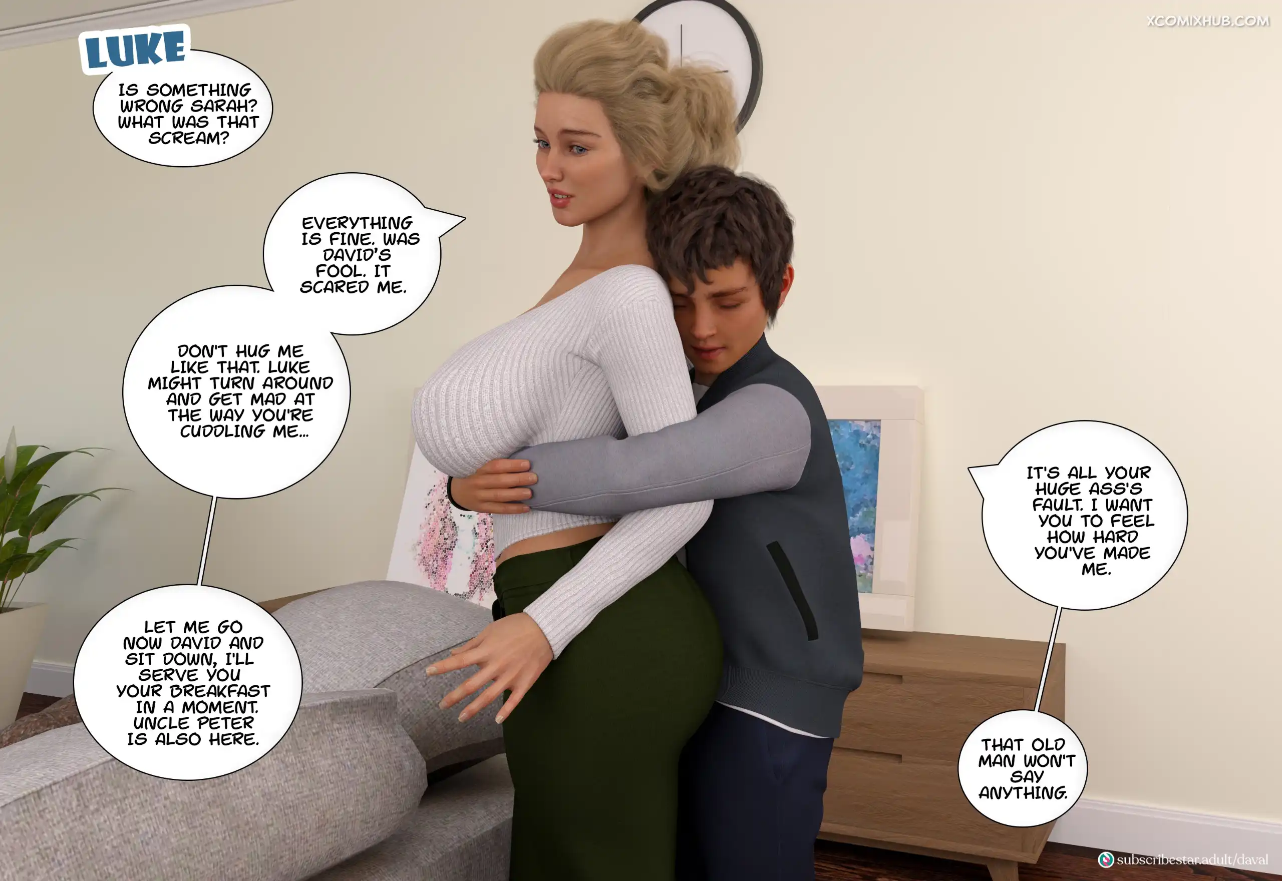 Madness Together Chapter 7 Daval3d 014 Comic Page 14