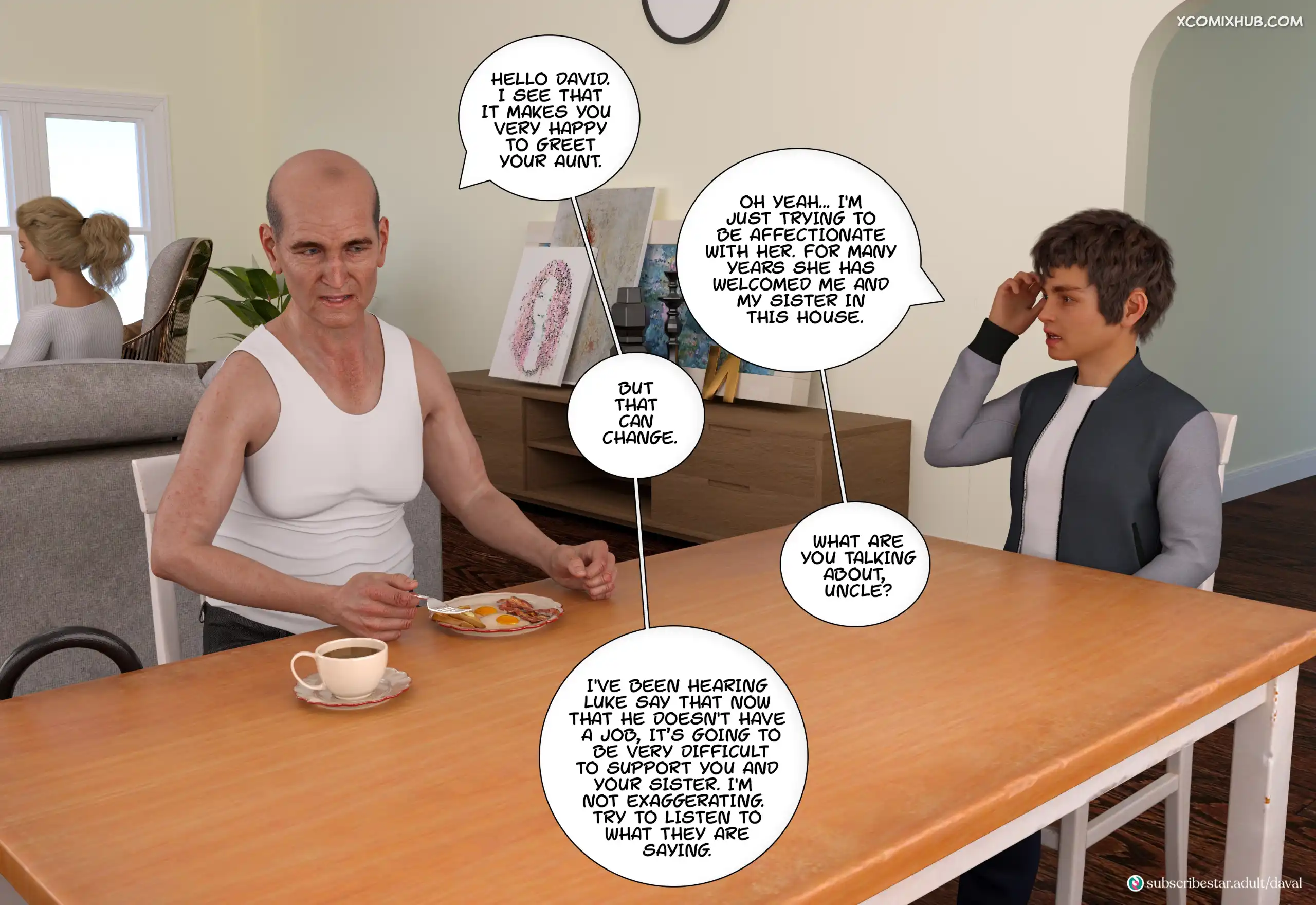Madness Together Chapter 7 Daval3d 015 Comic Page 15