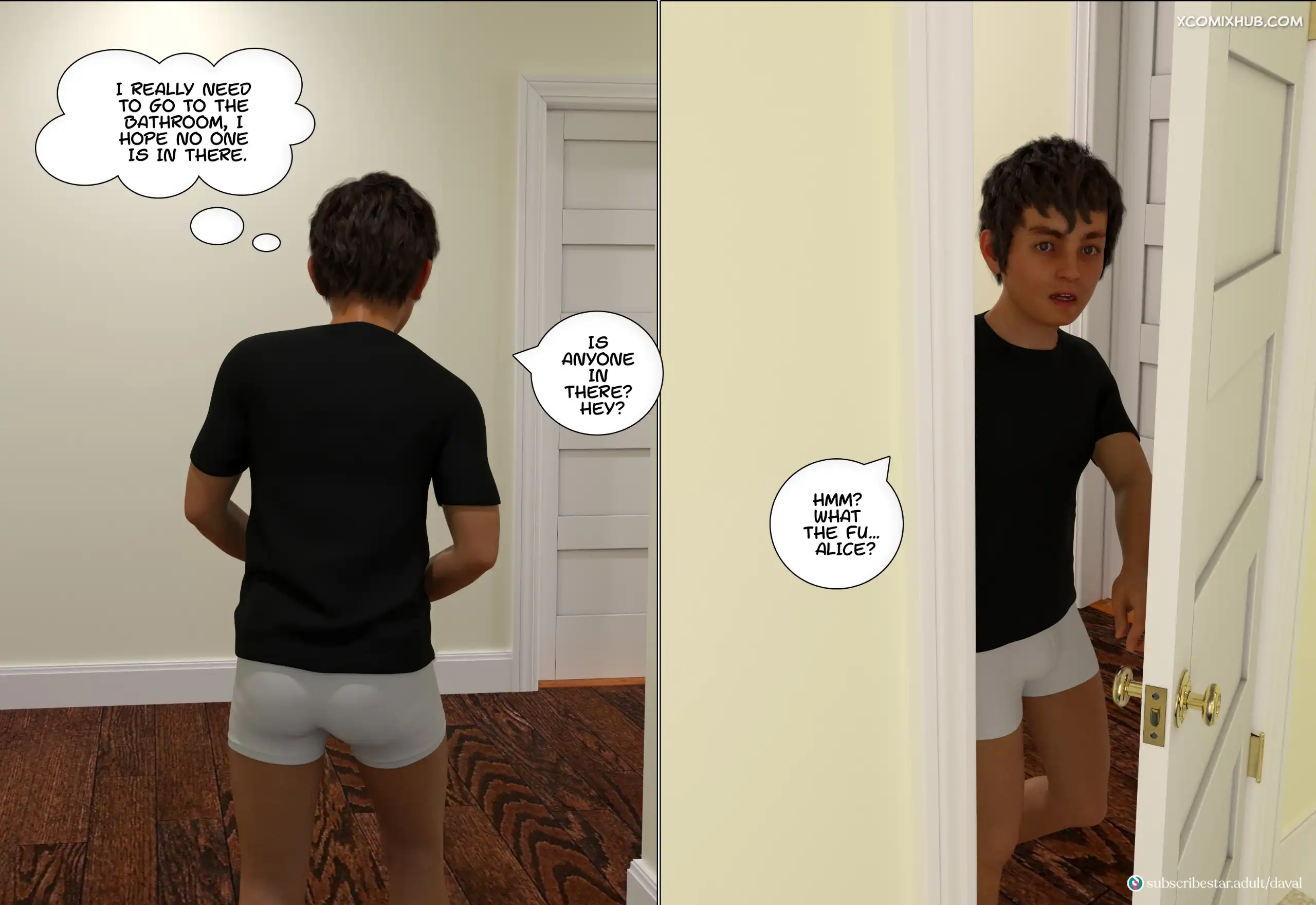 Madness Together Chapter 7 Daval3d 034 Comic Page 34