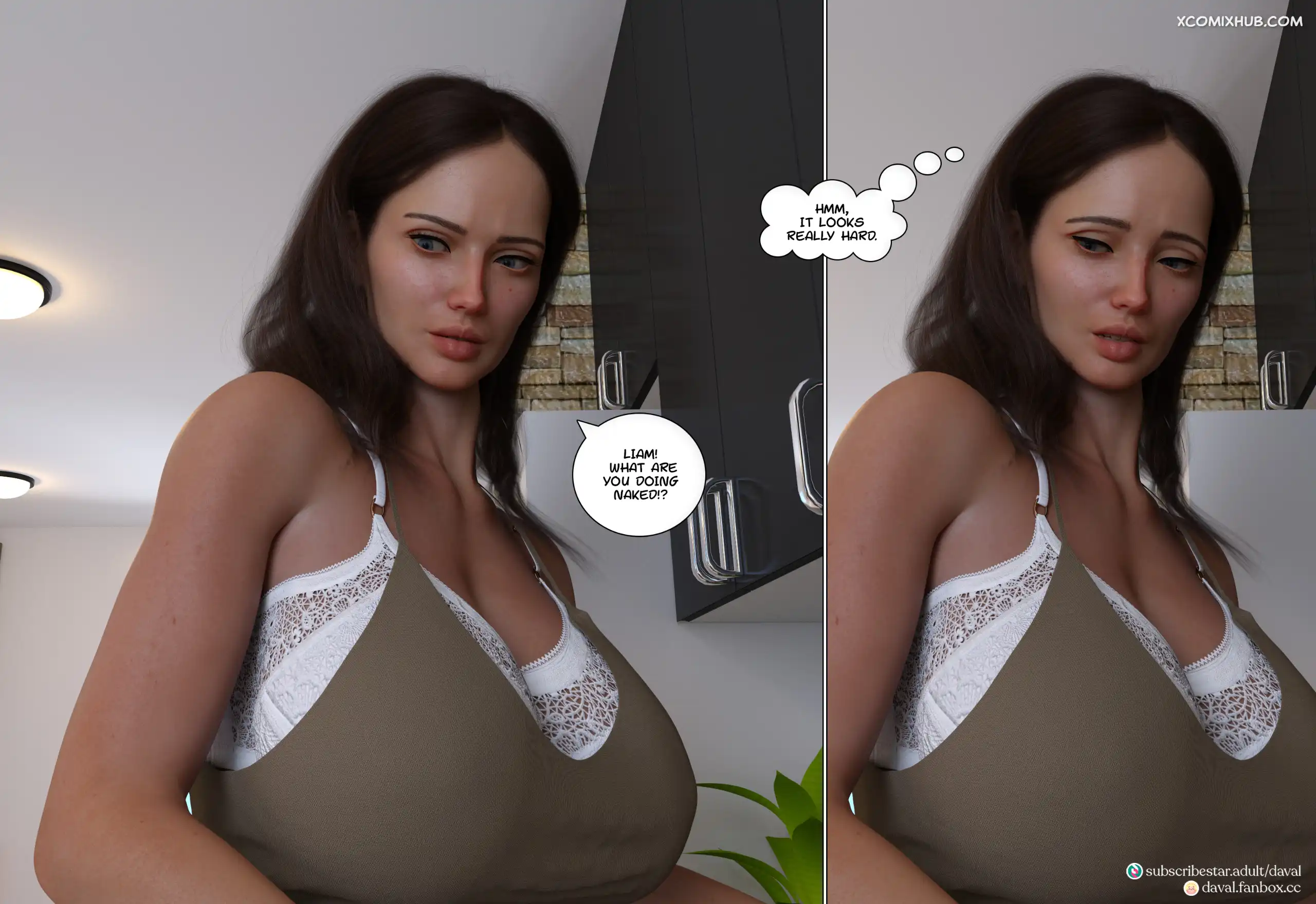 Satisfying Needs Chapter 6 Daval3d 168 Comic Page 168