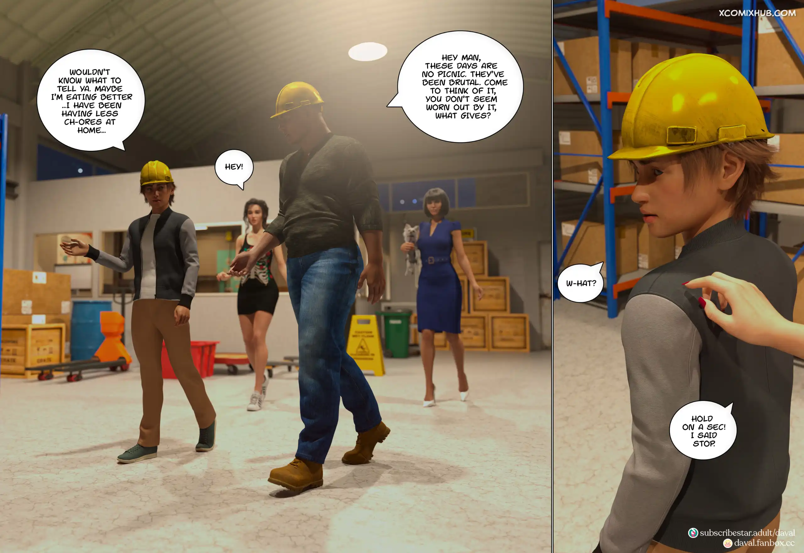 Satisfying Needs Chapter 6 Daval3d 212 Comic Page 212