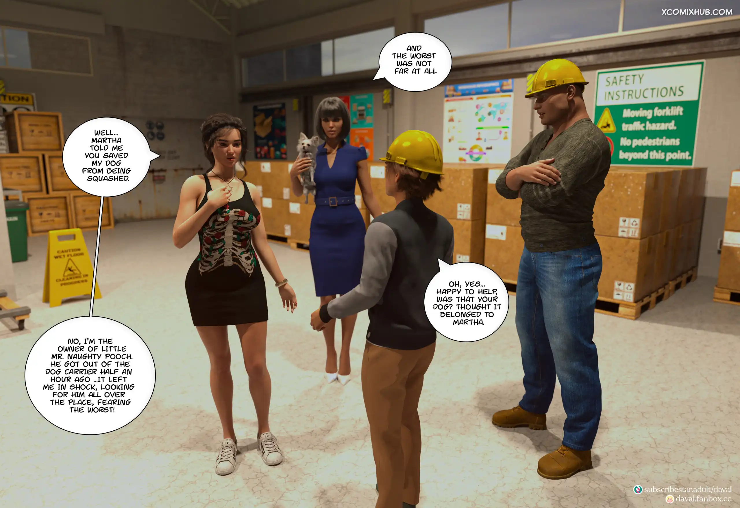 Satisfying Needs Chapter 6 Daval3d 214 Comic Page 214