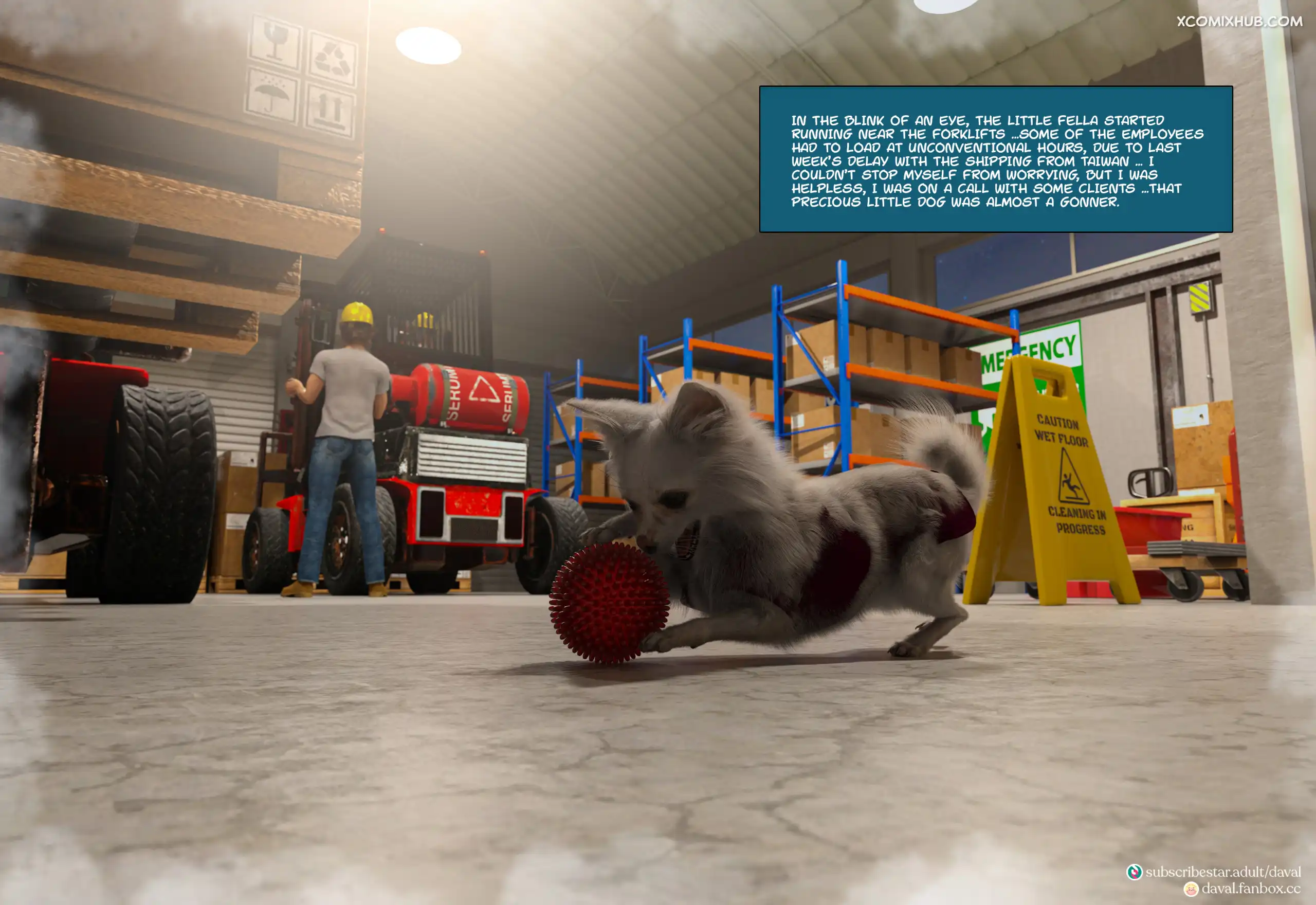 Satisfying Needs Chapter 6 Daval3d 216 Comic Page 216