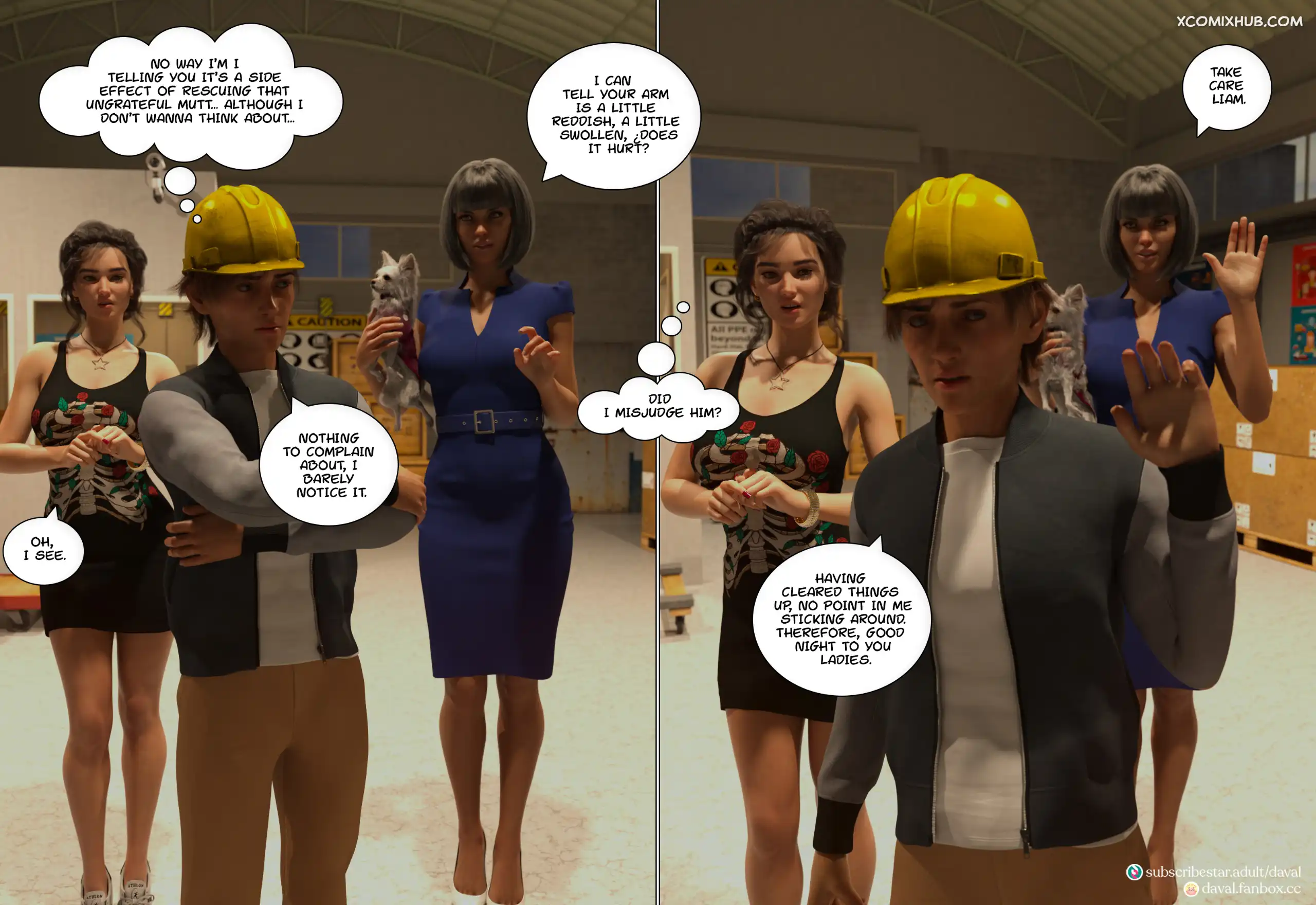 Satisfying Needs Chapter 6 Daval3d 221 Comic Page 221