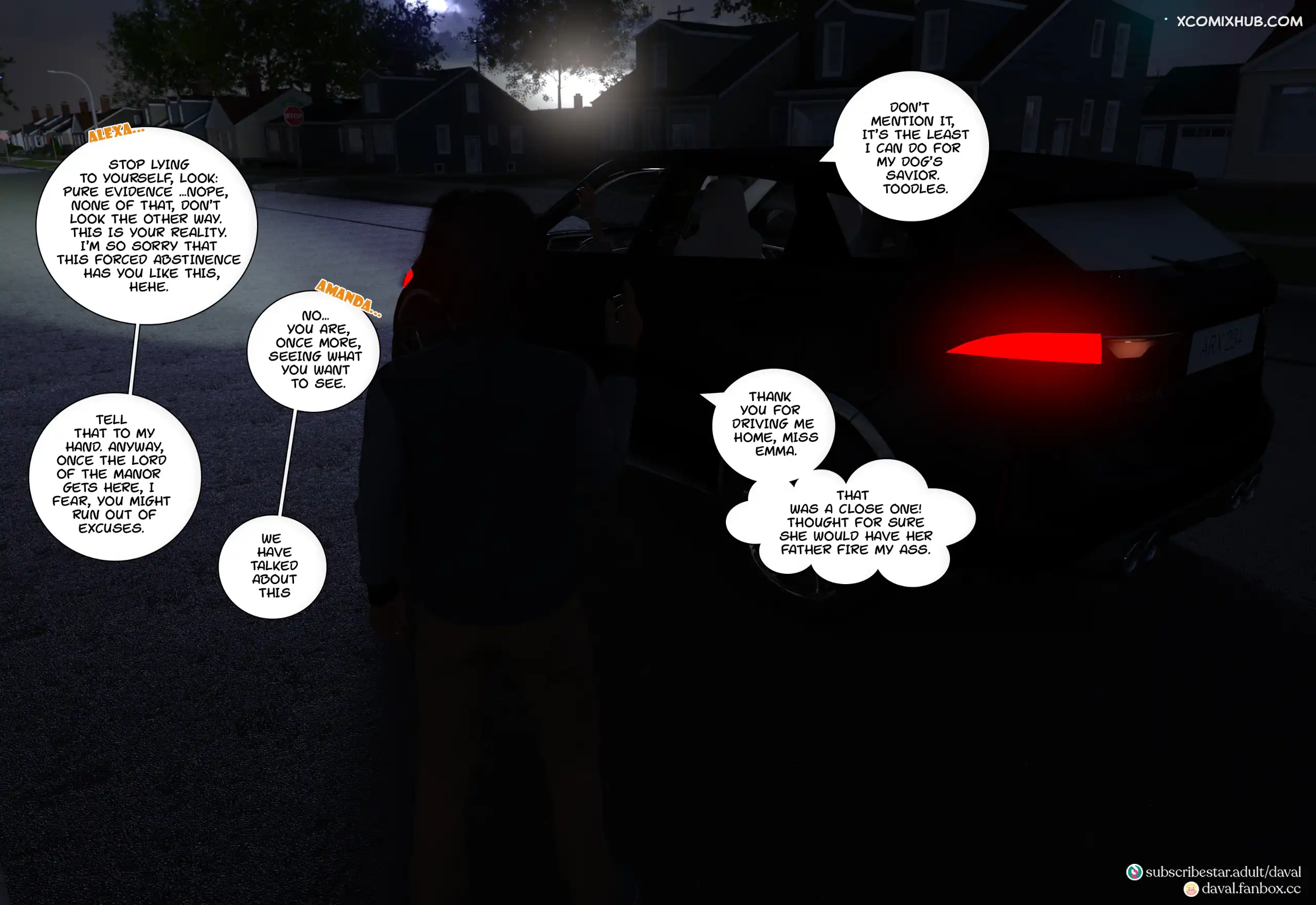 Satisfying Needs Chapter 6 Daval3d 243 Comic Page 243