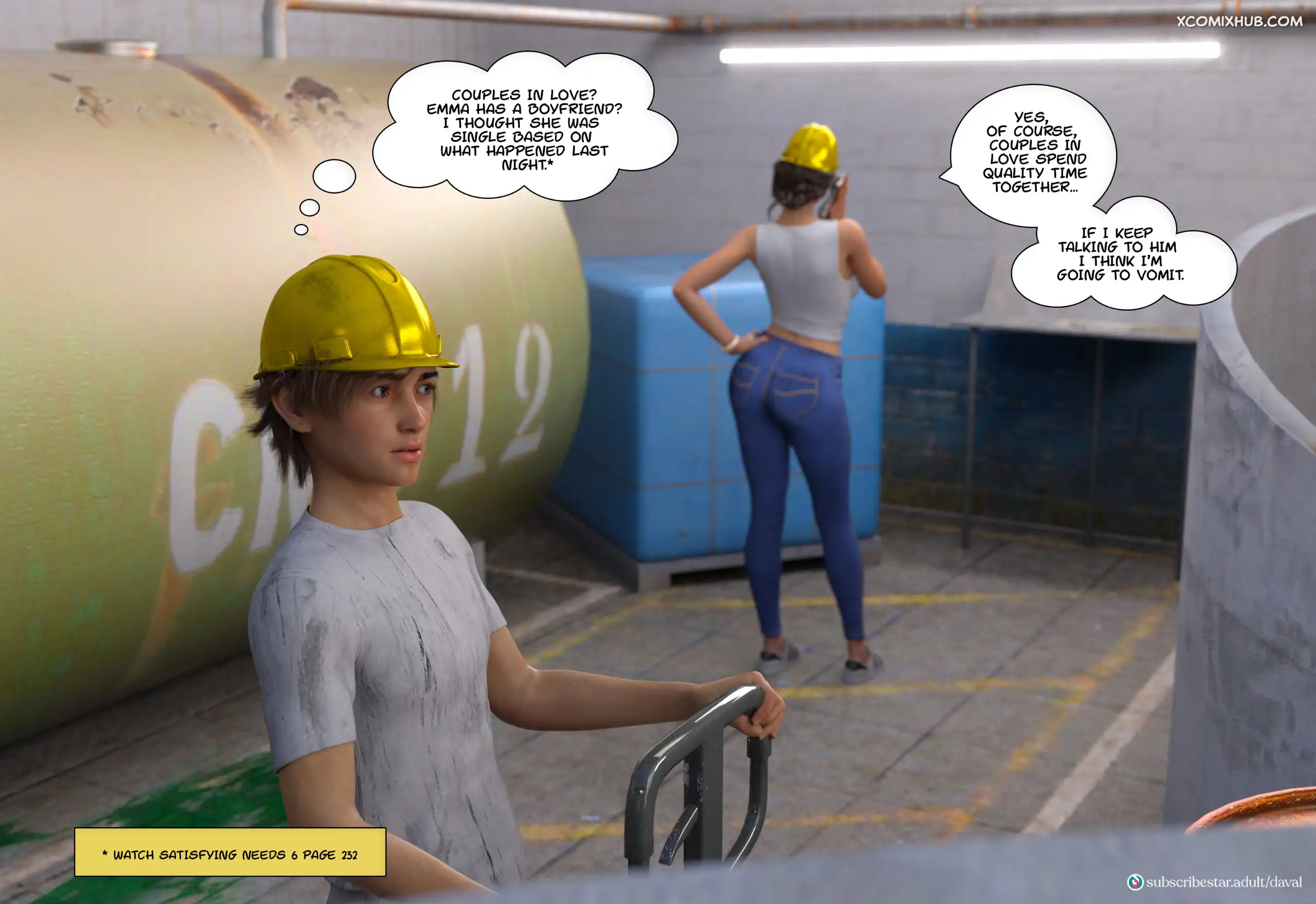 Satisfying Needs Chapter 7 Daval3d 024 Comic Page 24