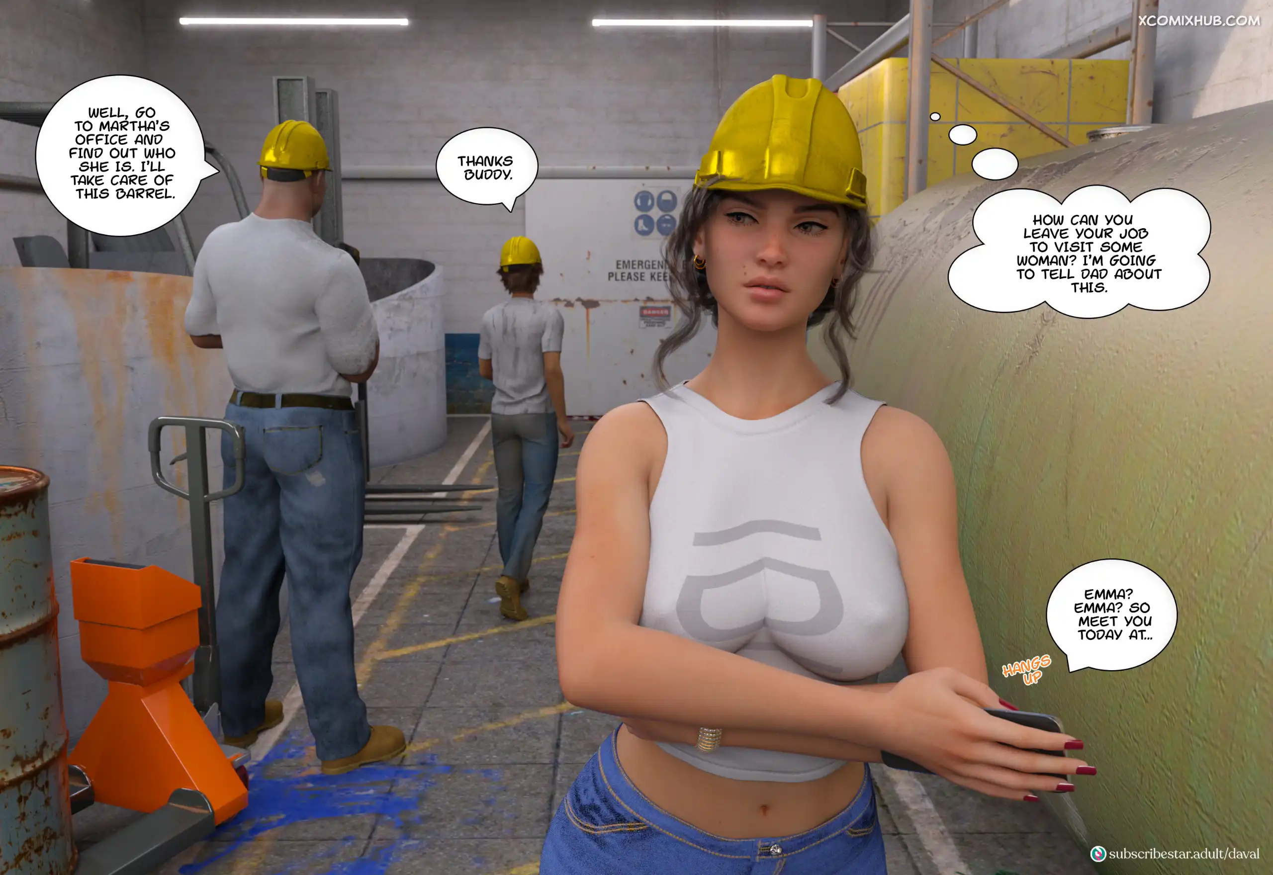 Satisfying Needs Chapter 7 Daval3d 028 Comic Page 28