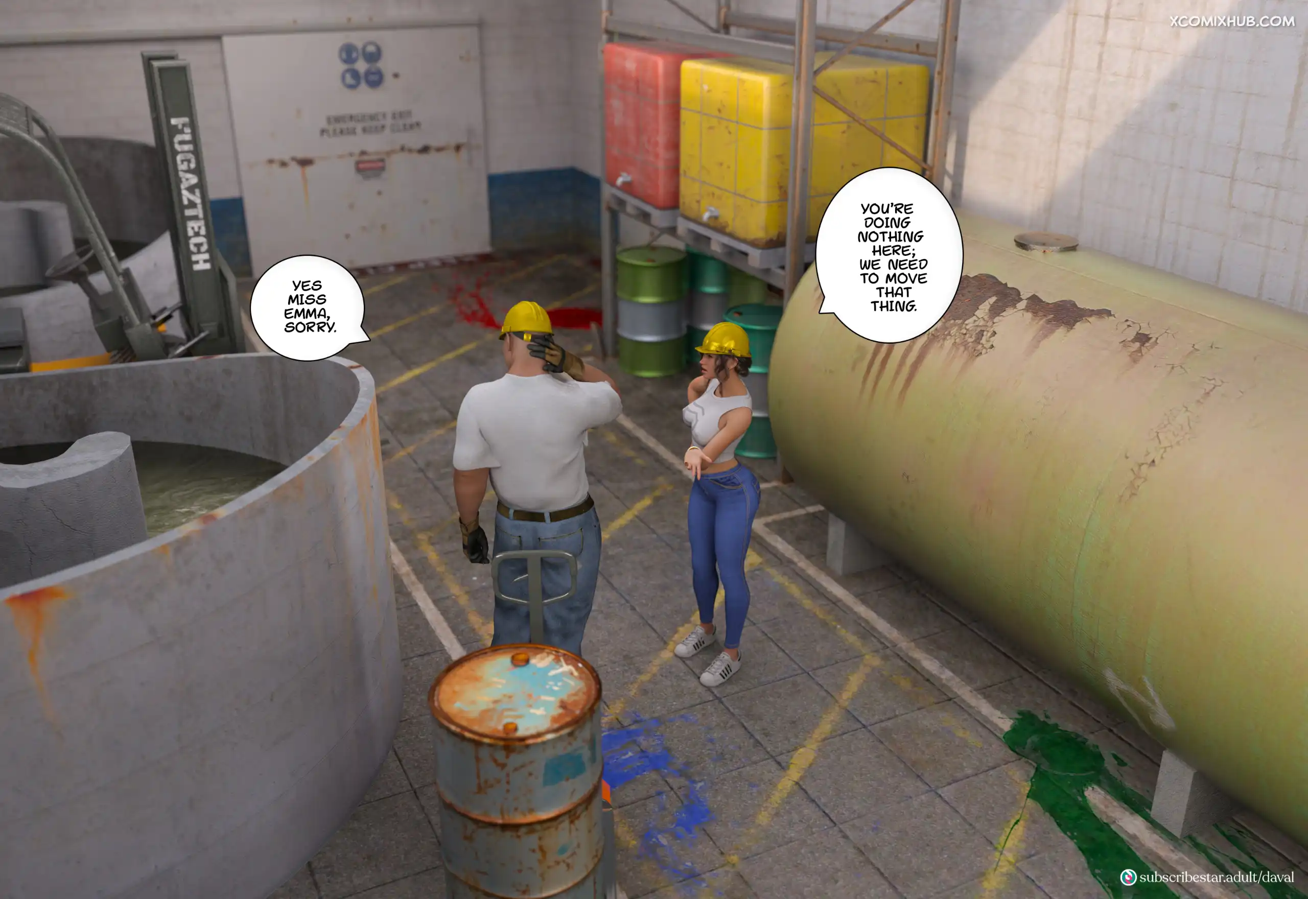 Satisfying Needs Chapter 7 Daval3d 030 Comic Page 30