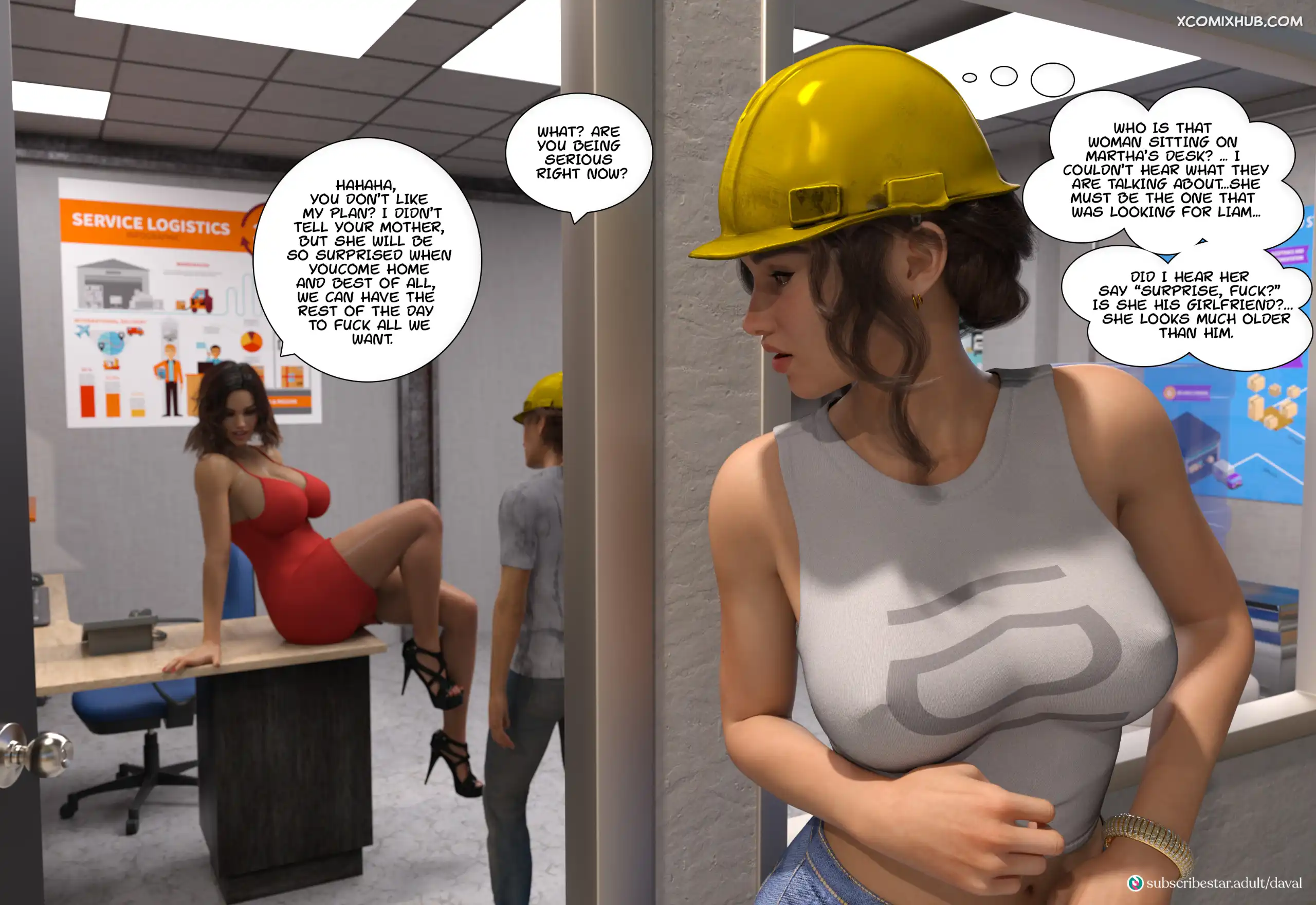Satisfying Needs Chapter 7 Daval3d 038 Comic Page 38