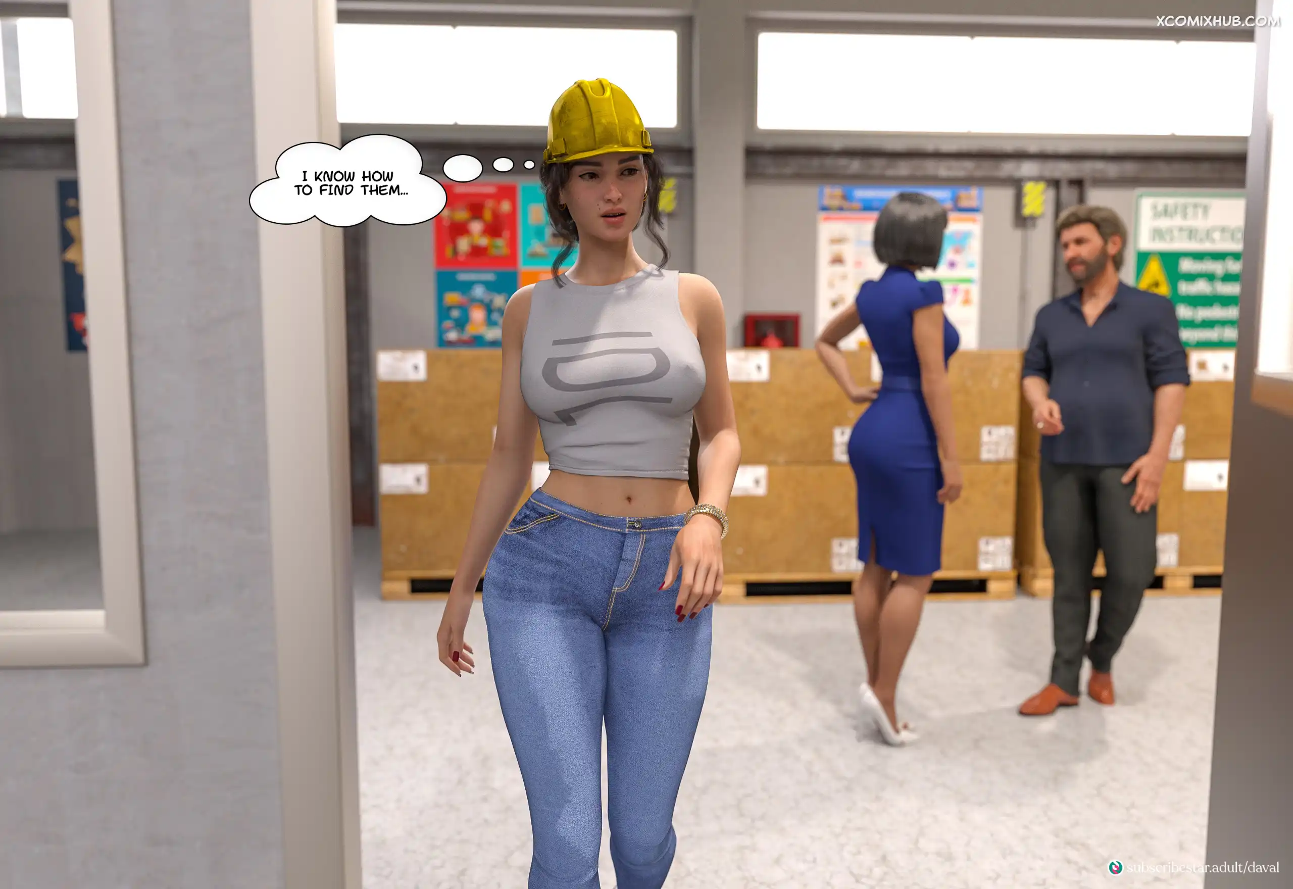 Satisfying Needs Chapter 7 Daval3d 057 Comic Page 57
