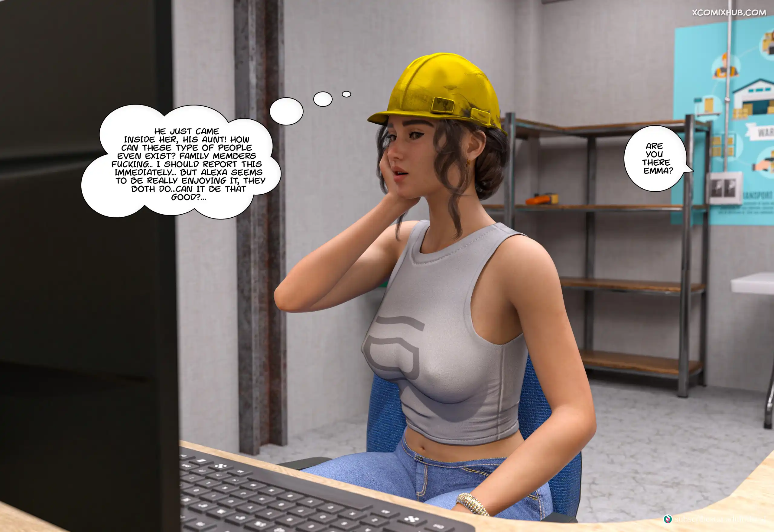 Satisfying Needs Chapter 7 Daval3d 064 Comic Page 64