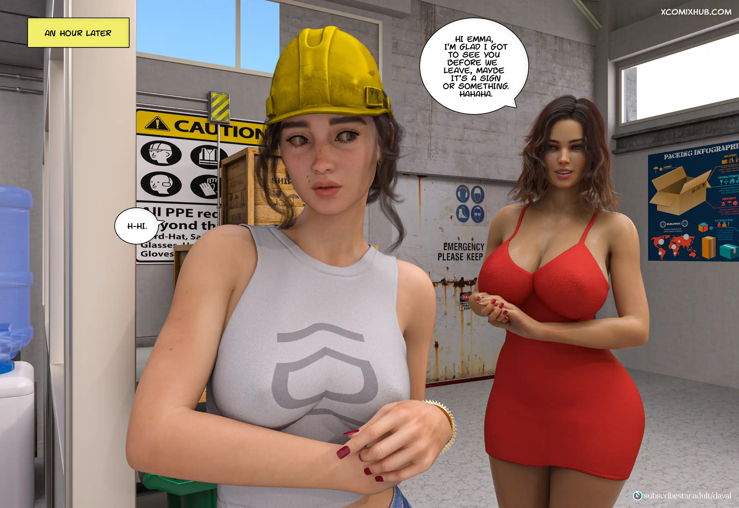 Satisfying Needs Chapter 7 Daval3d 070 Comic Page 70