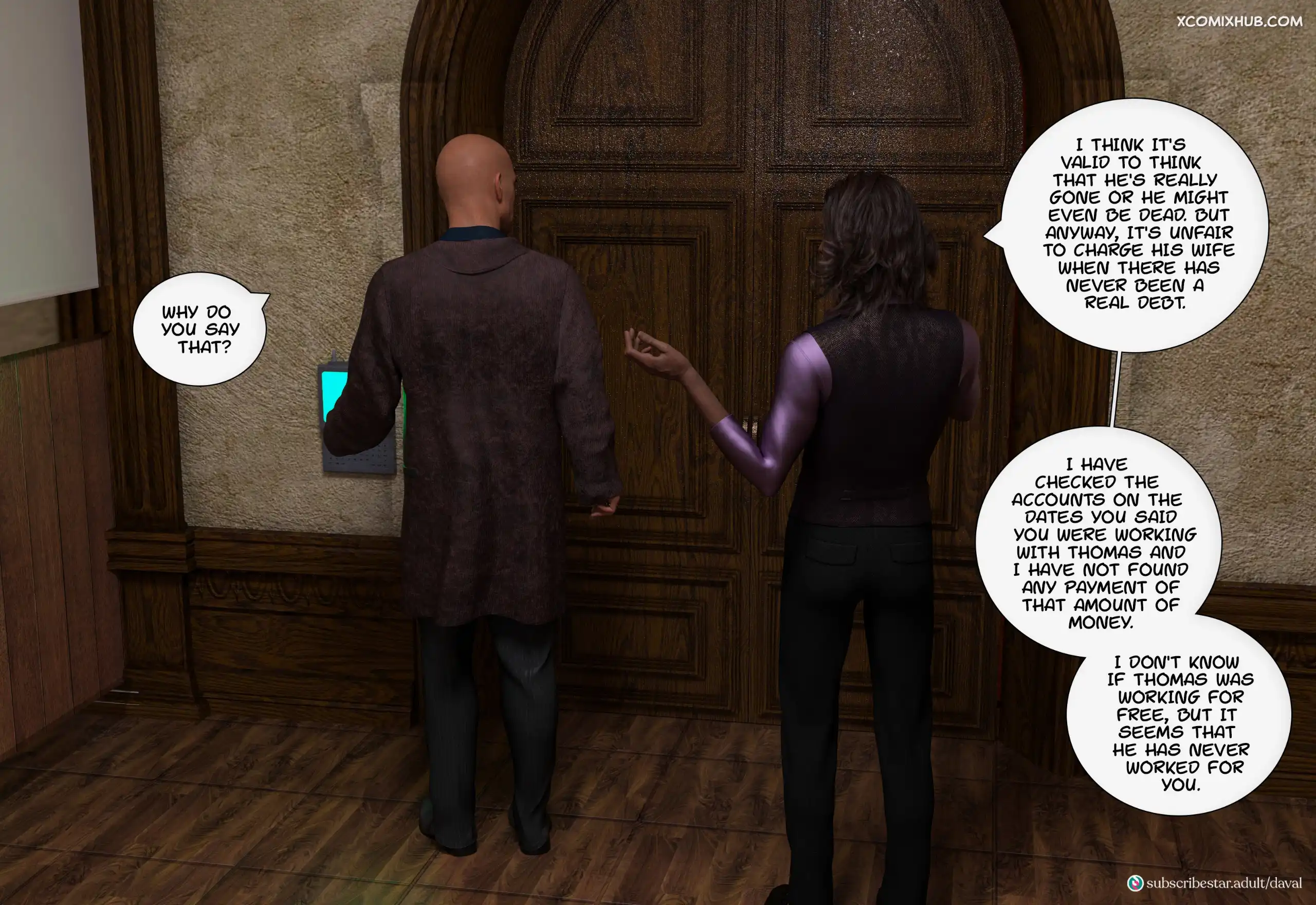 Satisfying Needs Chapter 8 Daval3d 099 Comic Page 99