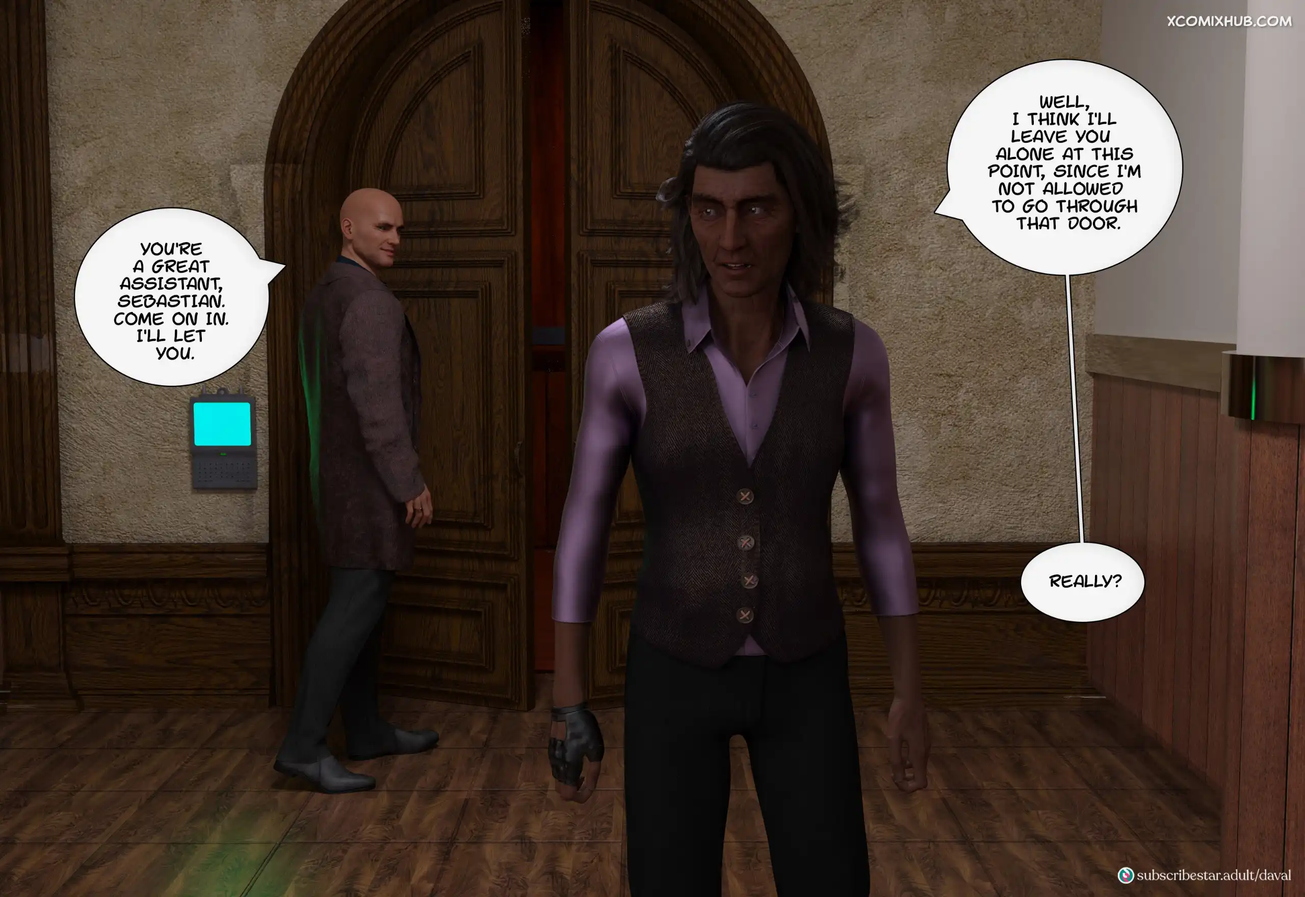 Satisfying Needs Chapter 8 Daval3d 100 Comic Page 100
