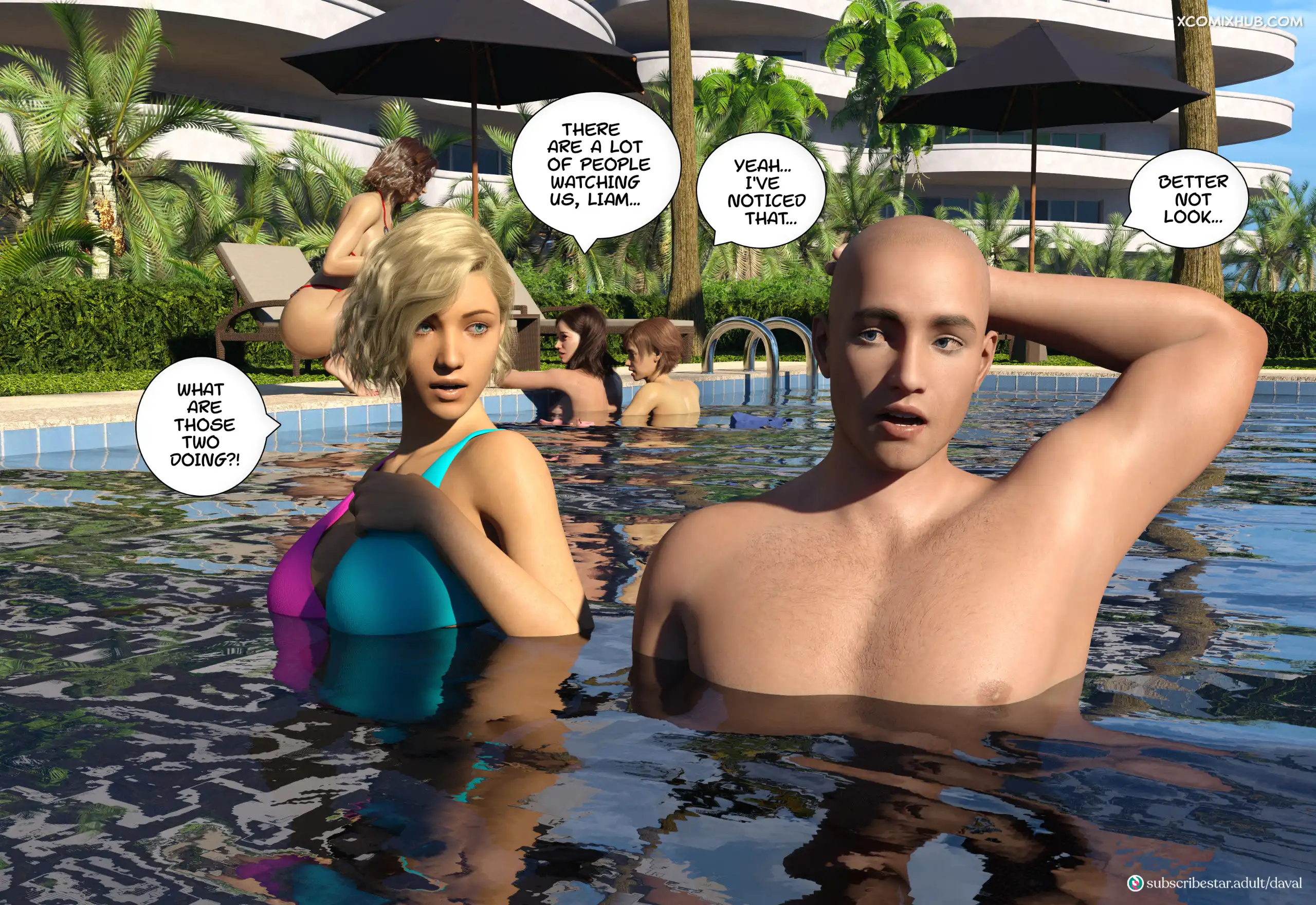 Satisfying Needs Chapter 9 Daval3d 003 Comic Page 3
