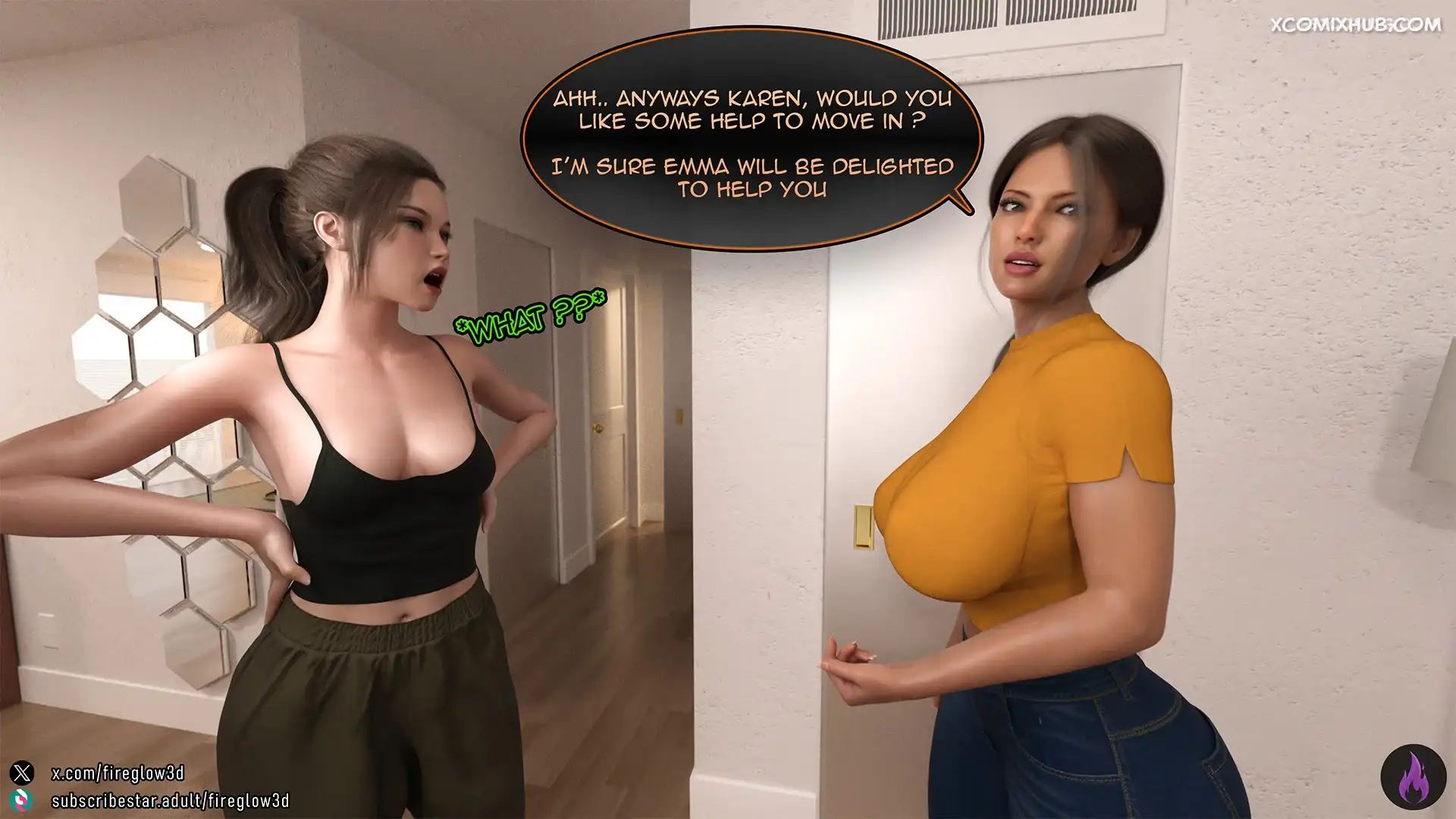 My Neighbor Didn T Know I M A Futa Chapter 1 Fireglow3d 010 Page 10 My Neighbor Didn T Know I M A Futa Chapter 1 Fireglow3d 010 Comic Page 10