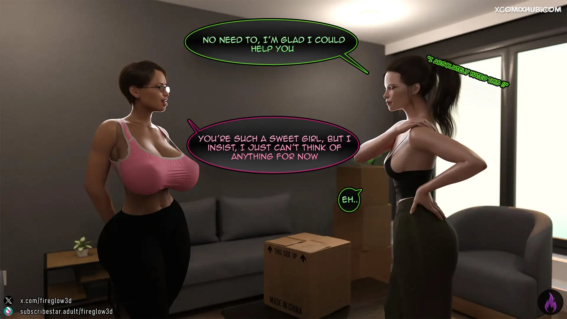 My Neighbor Didn T Know I M A Futa Chapter 1 Fireglow3d 015 Page 15 My Neighbor Didn T Know I M A Futa Chapter 1 Fireglow3d 015 Comic Page 15