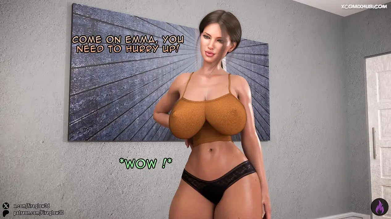 My Neighbor Didn T Know I M A Futa Chapter 3 Fireglow3d 005 Comic Page 5