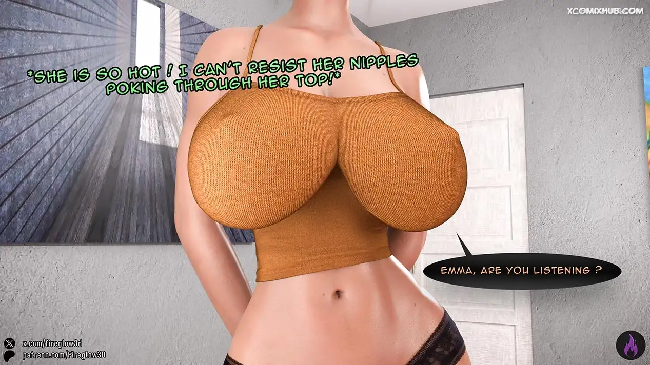 My Neighbor Didn T Know I M A Futa Chapter 3 Fireglow3d 006 Comic Page 6
