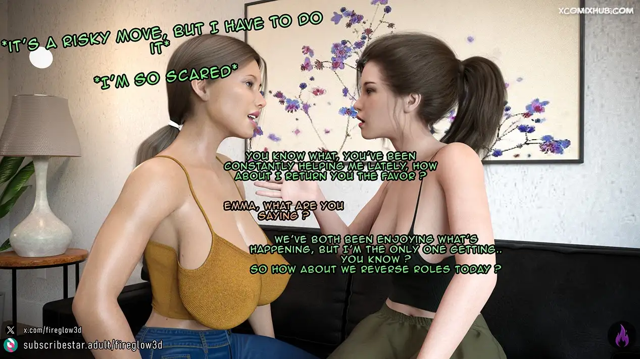 My Neighbor Didn T Know I M A Futa Chapter 3 Fireglow3d 047 Comic Page 47