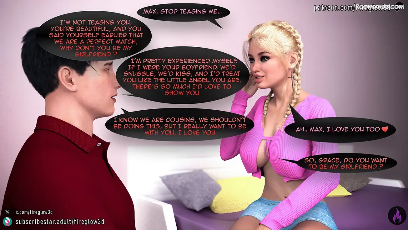 Taboo Snuggles Chapter 1 Fireglow3d 071 Comic Page 71