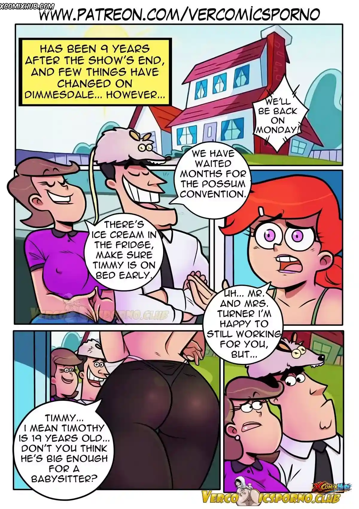Babysitter Under Control The Fairly Oddparents Gansoman 003 Comic Page 3