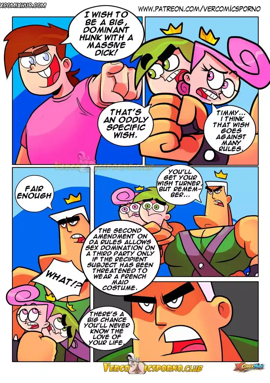 Babysitter Under Control The Fairly Oddparents Gansoman 022 Comic Page 22