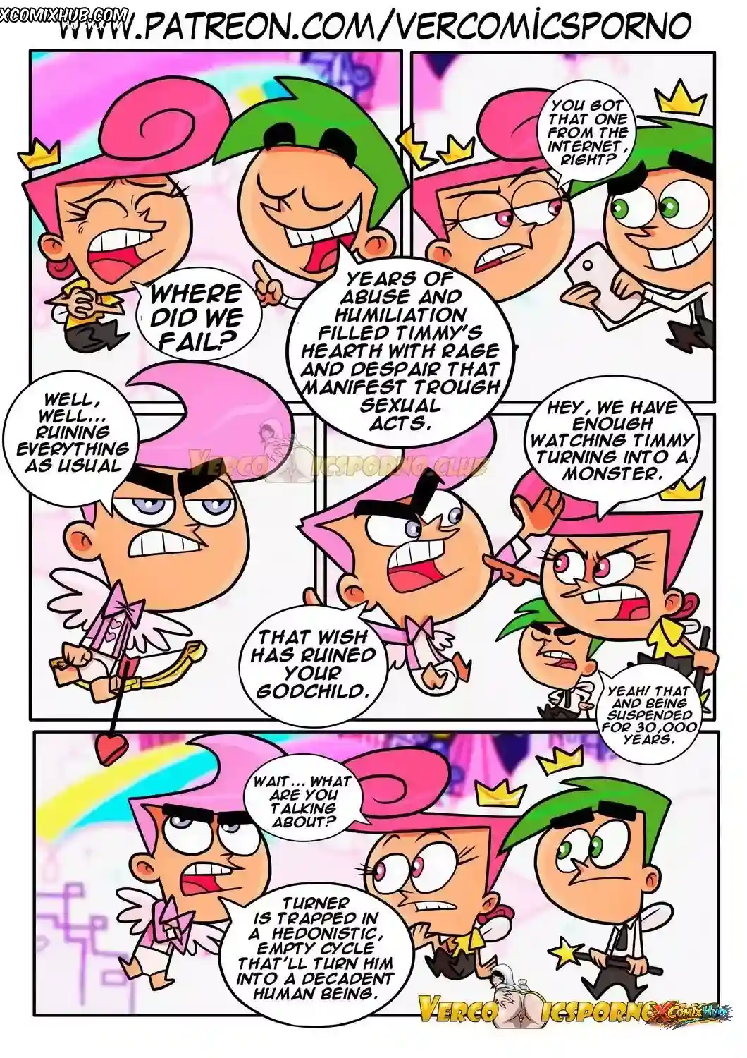 Babysitter Under Control The Fairly Oddparents Gansoman 025 Comic Page 25