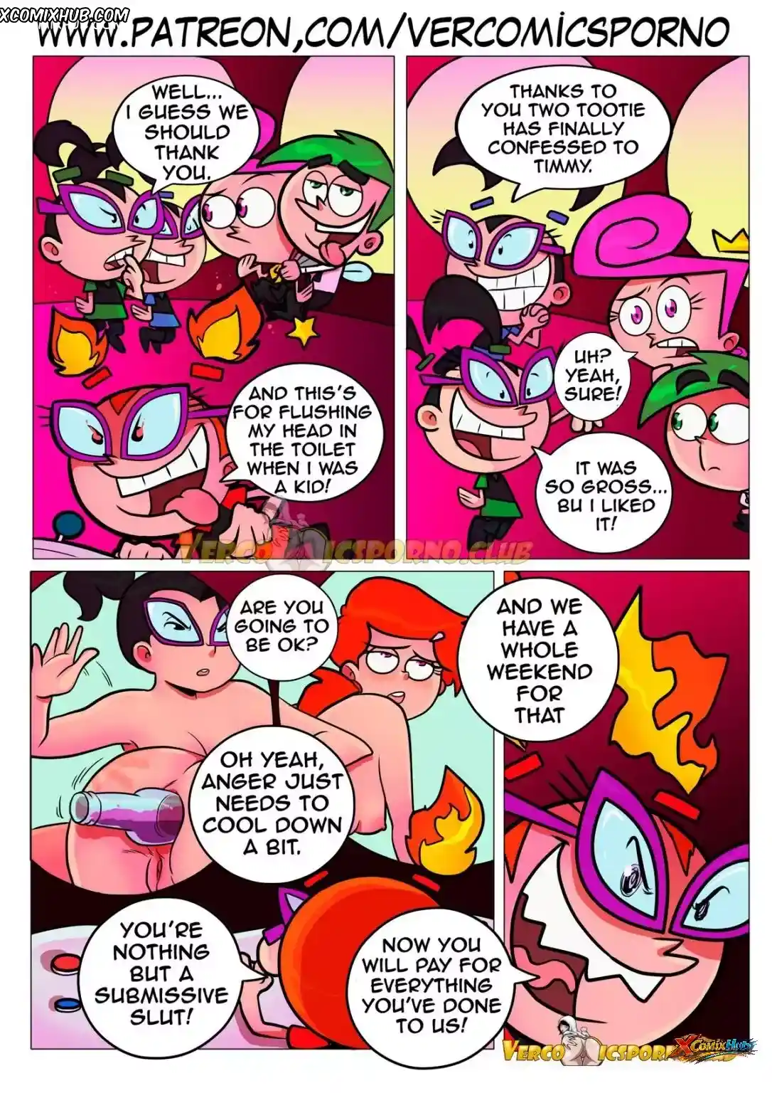 Babysitter Under Control The Fairly Oddparents Gansoman 041 Comic Page 41