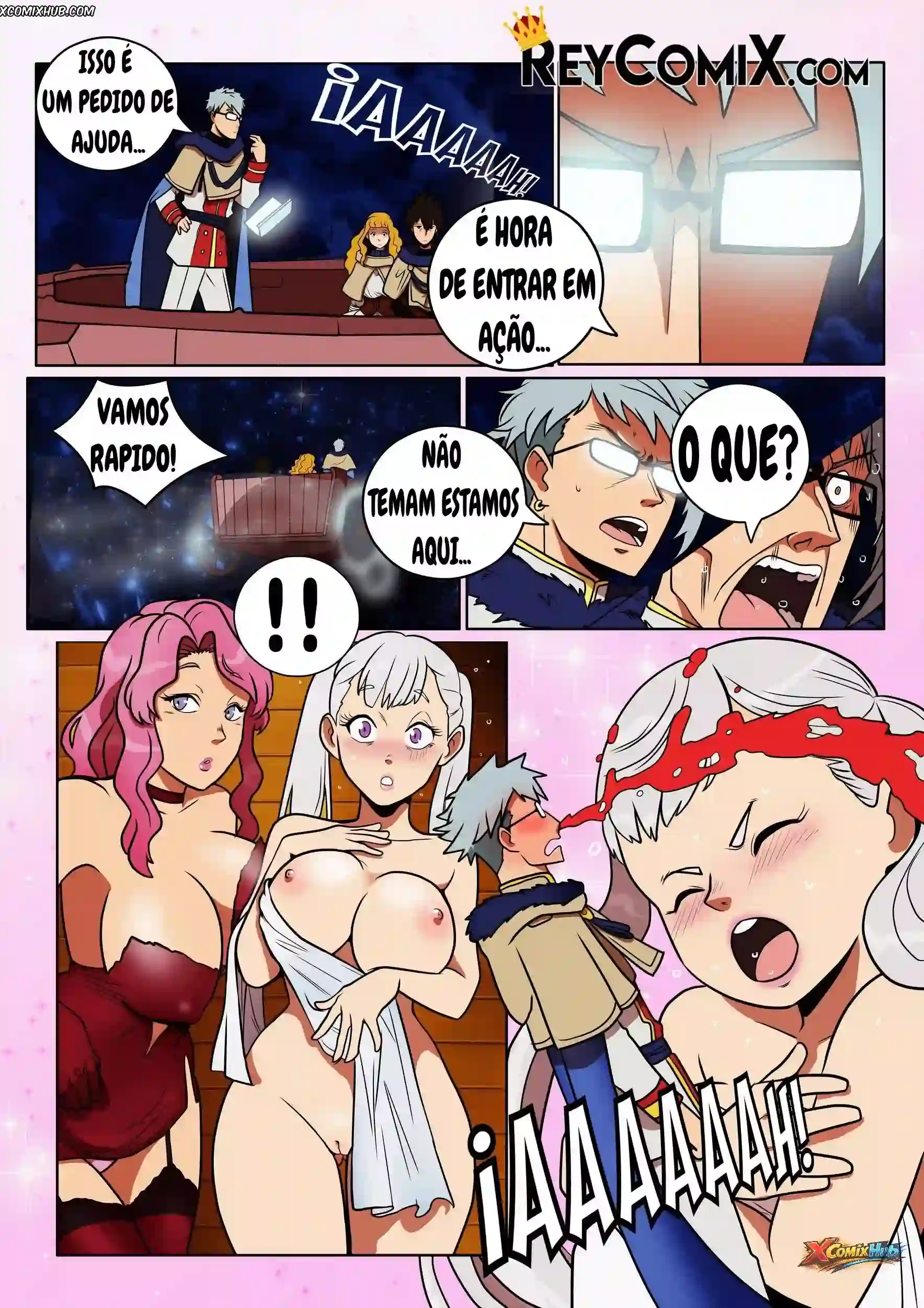 Black Clover Gansoman 003 Comic Page 3