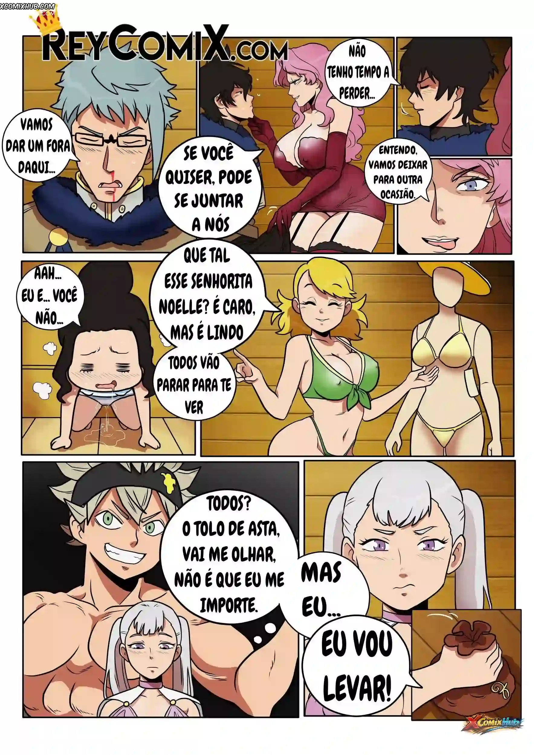 Black Clover Gansoman 005 Comic Page 5