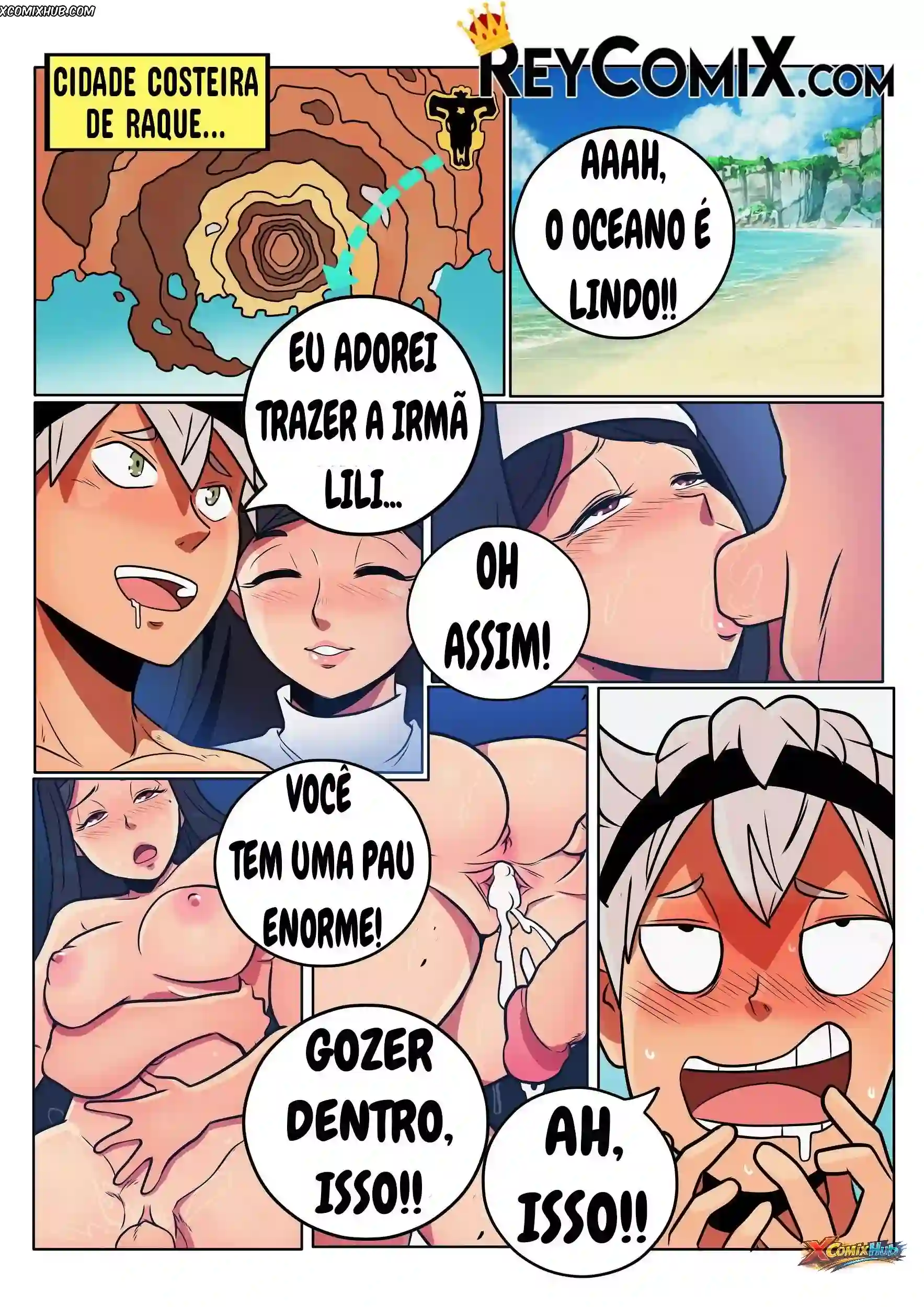 Black Clover Gansoman 006 Comic Page 6