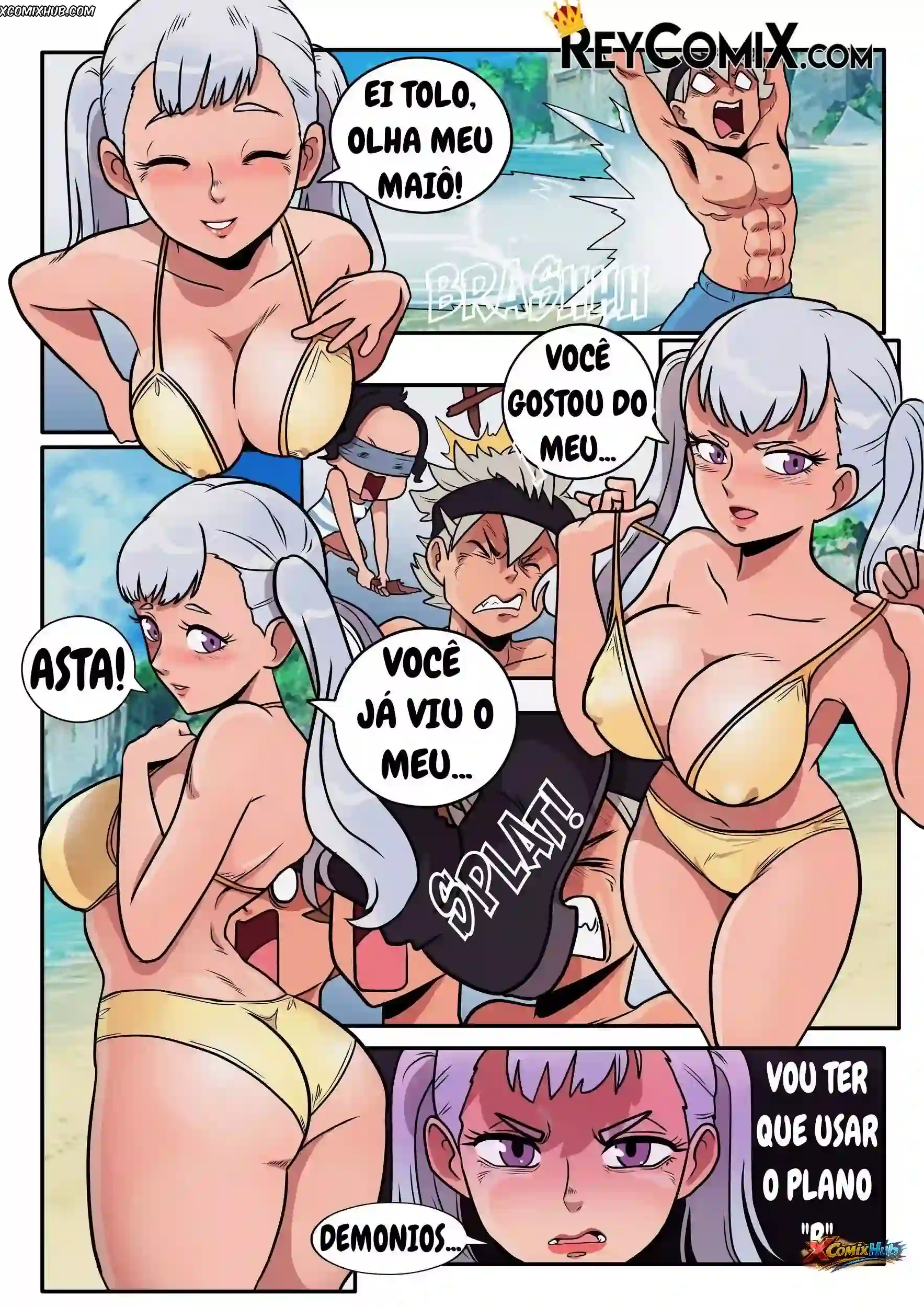 Black Clover Gansoman 009 Comic Page 9