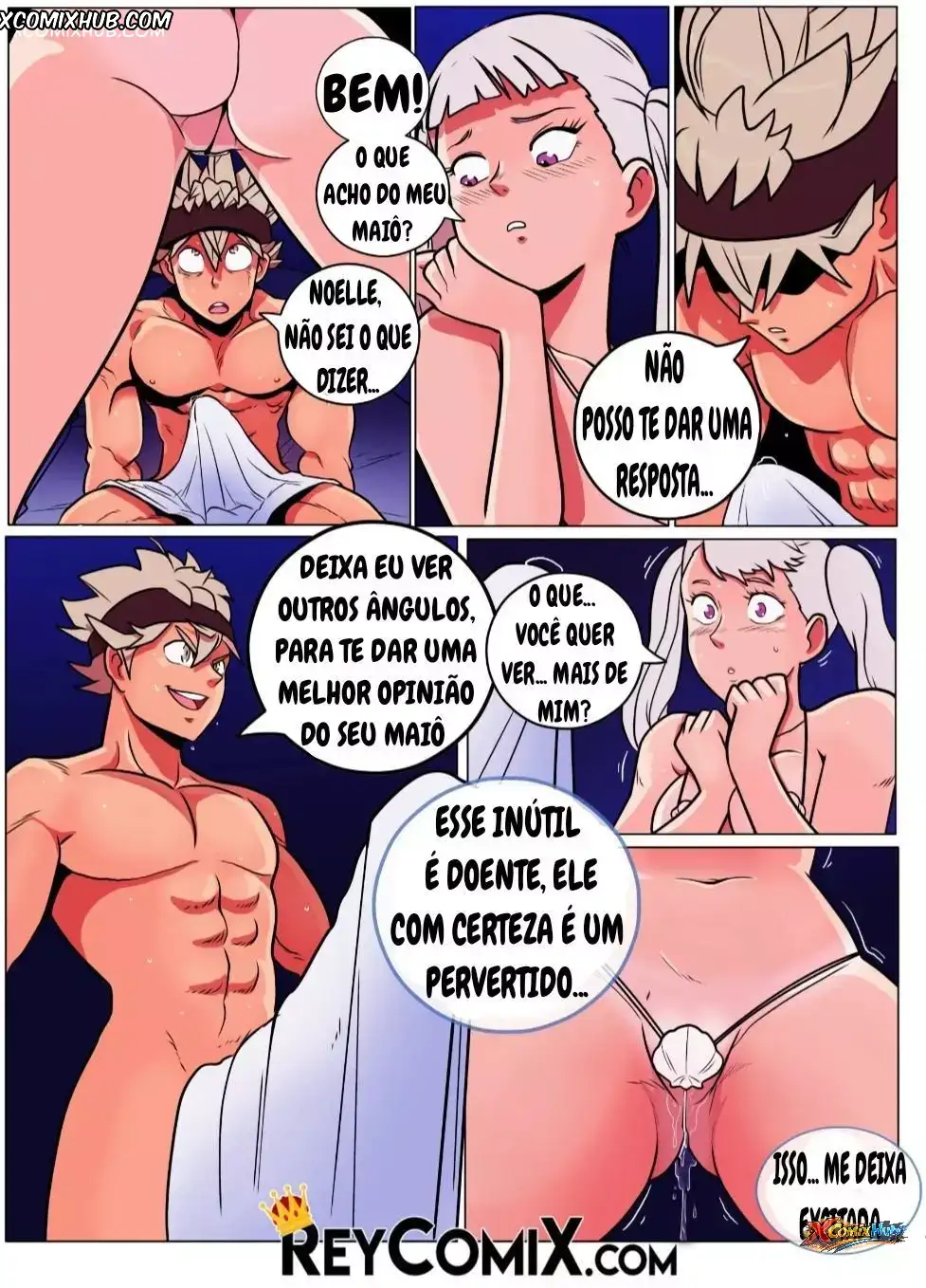 Black Clover Gansoman 012 Comic Page 12