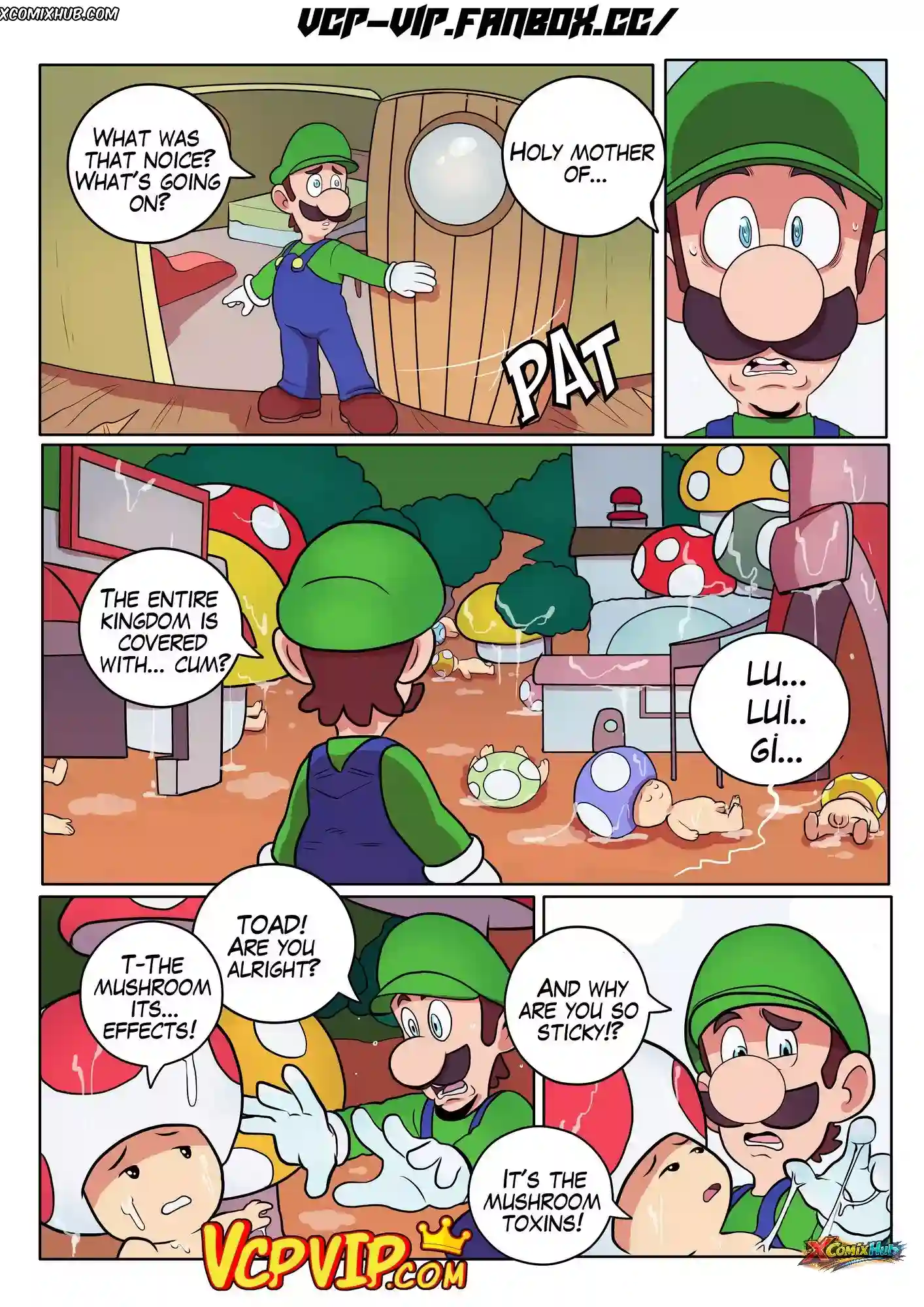 Fucker Mario Bro Mario Series Gansoman 004 Comic Page 4