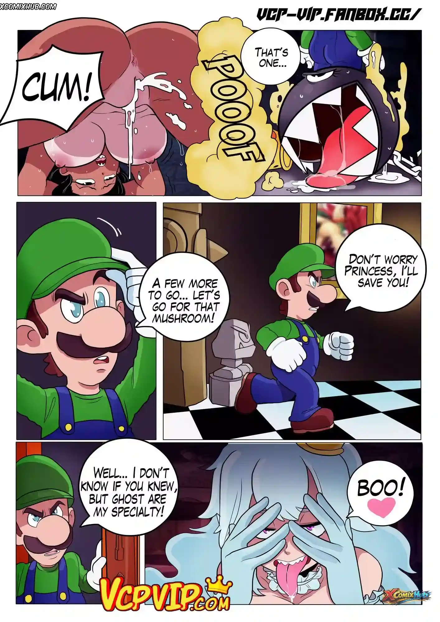 Fucker Mario Bro Mario Series Gansoman 011 Comic Page 11