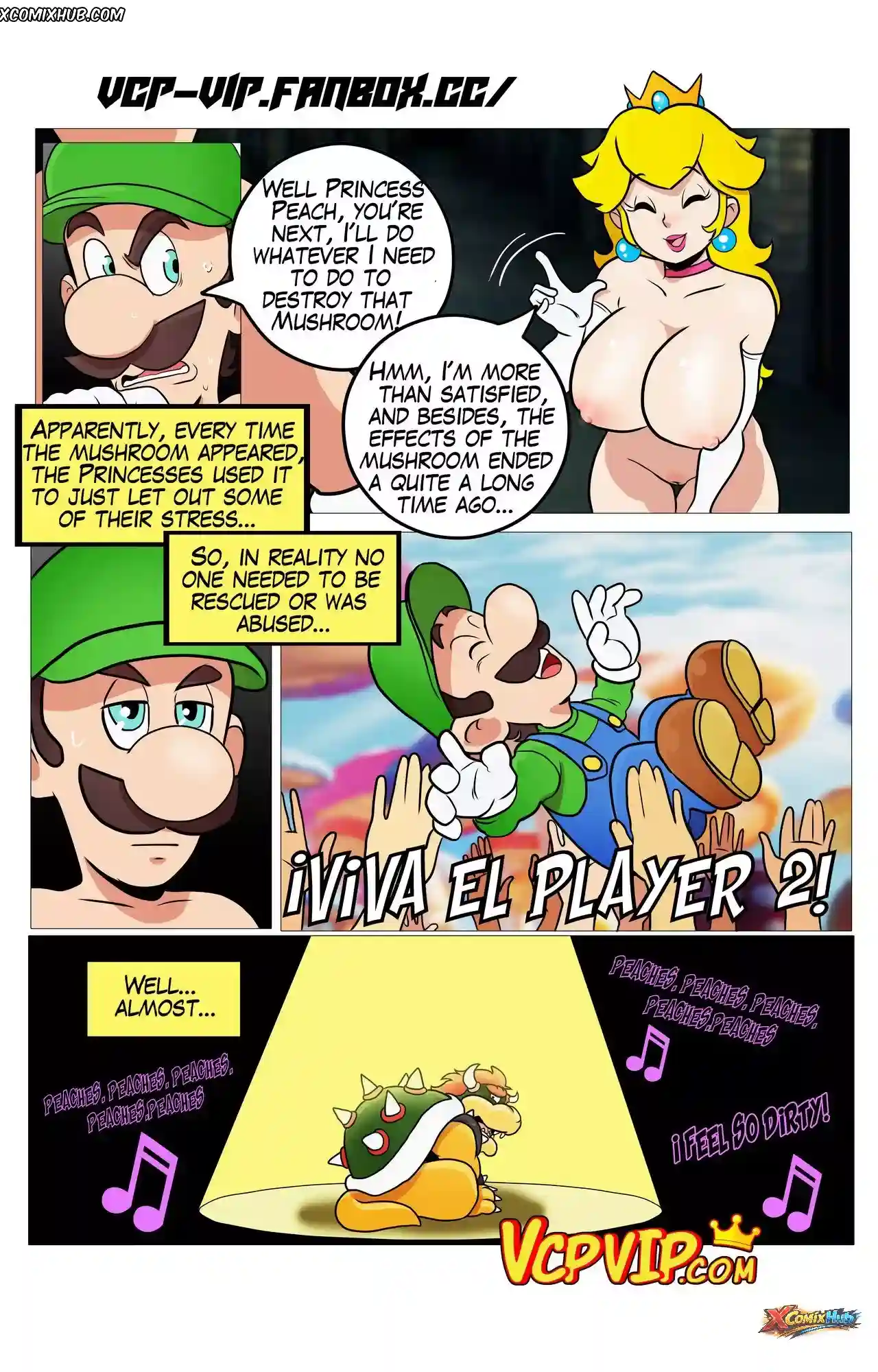 Fucker Mario Bro Mario Series Gansoman 021 Comic Page 21