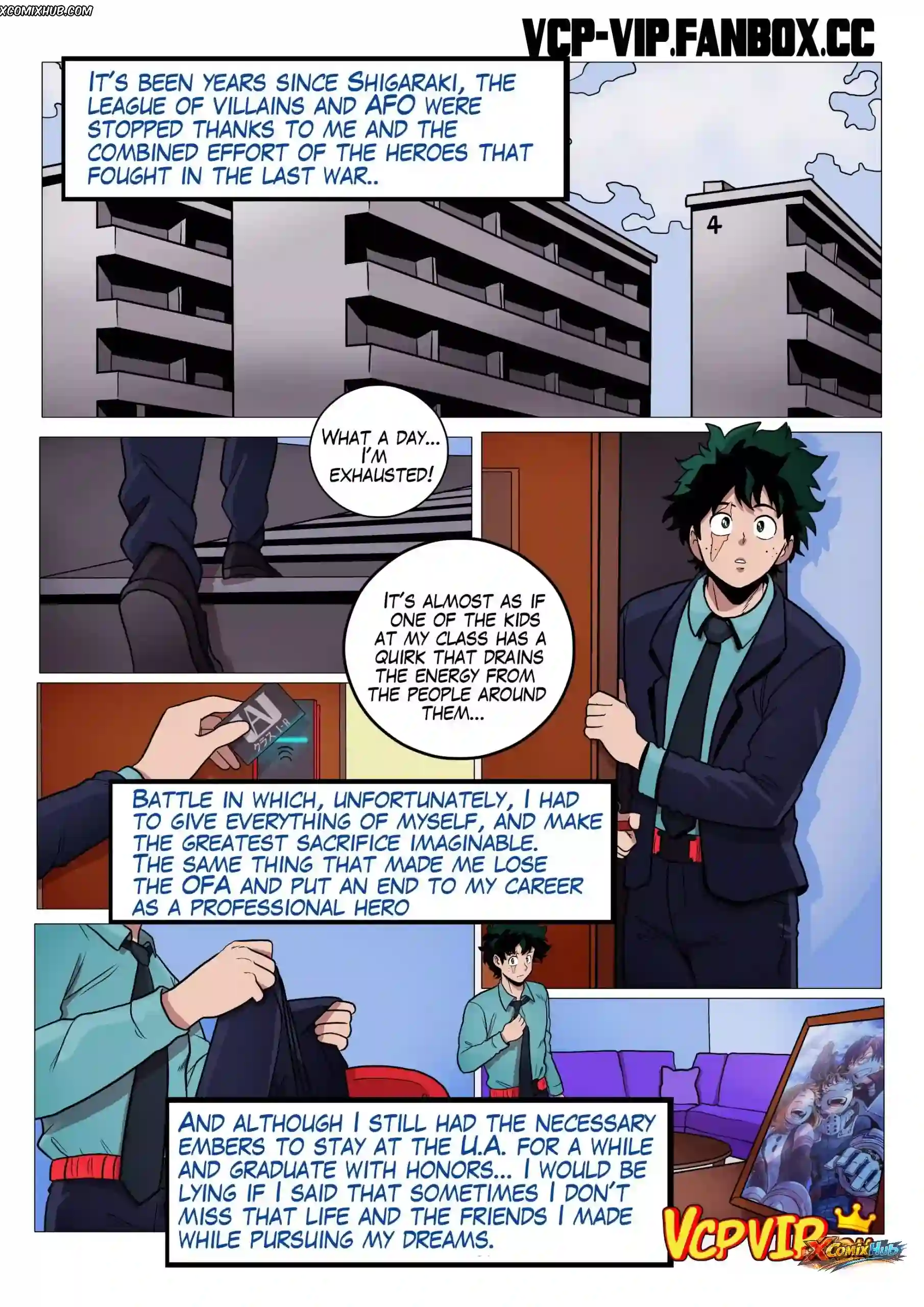 I’m Here… Just For You My Hero Academia Gansoman 003 Comic Page 3