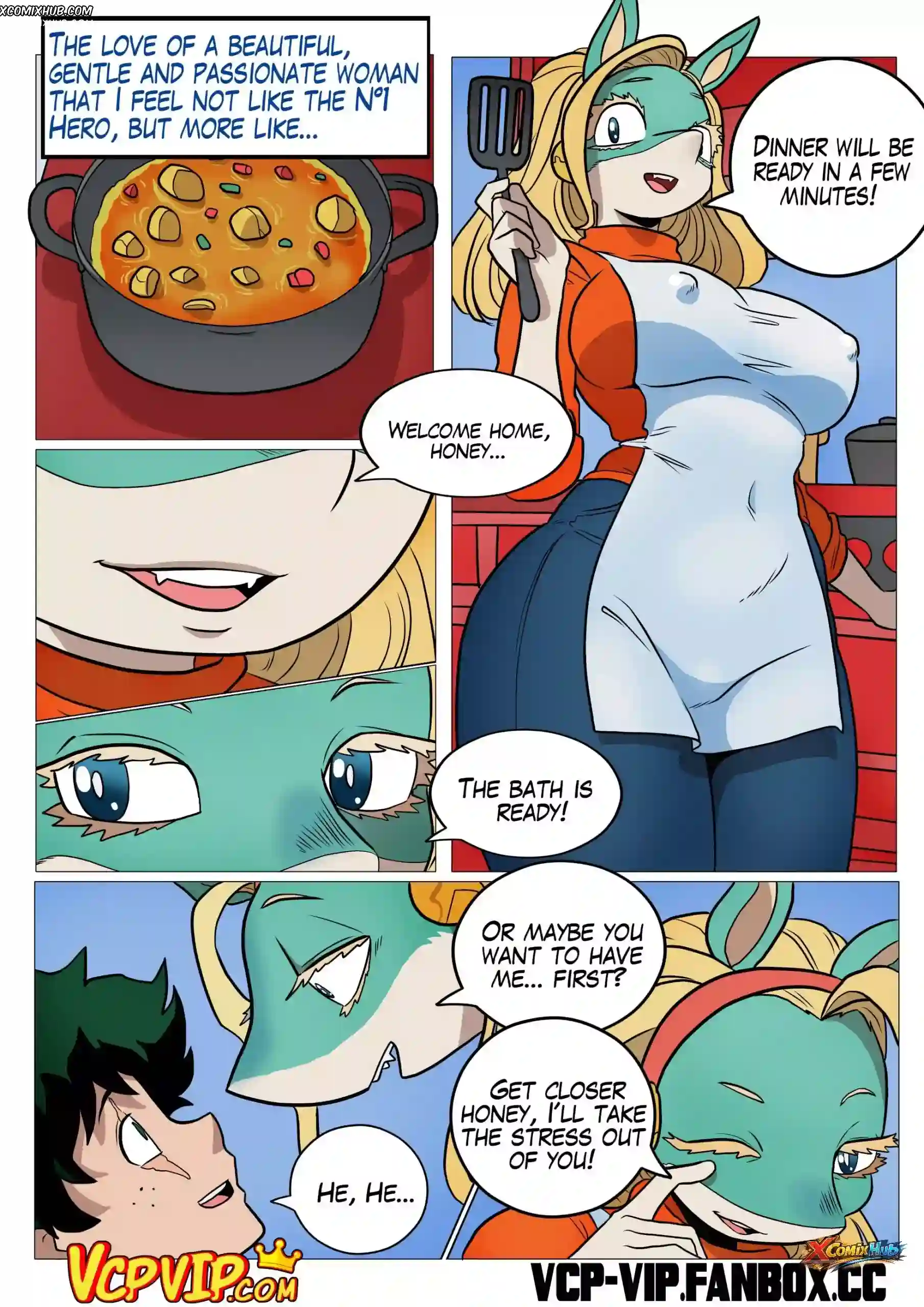 I’m Here… Just For You My Hero Academia Gansoman 005 Comic Page 5