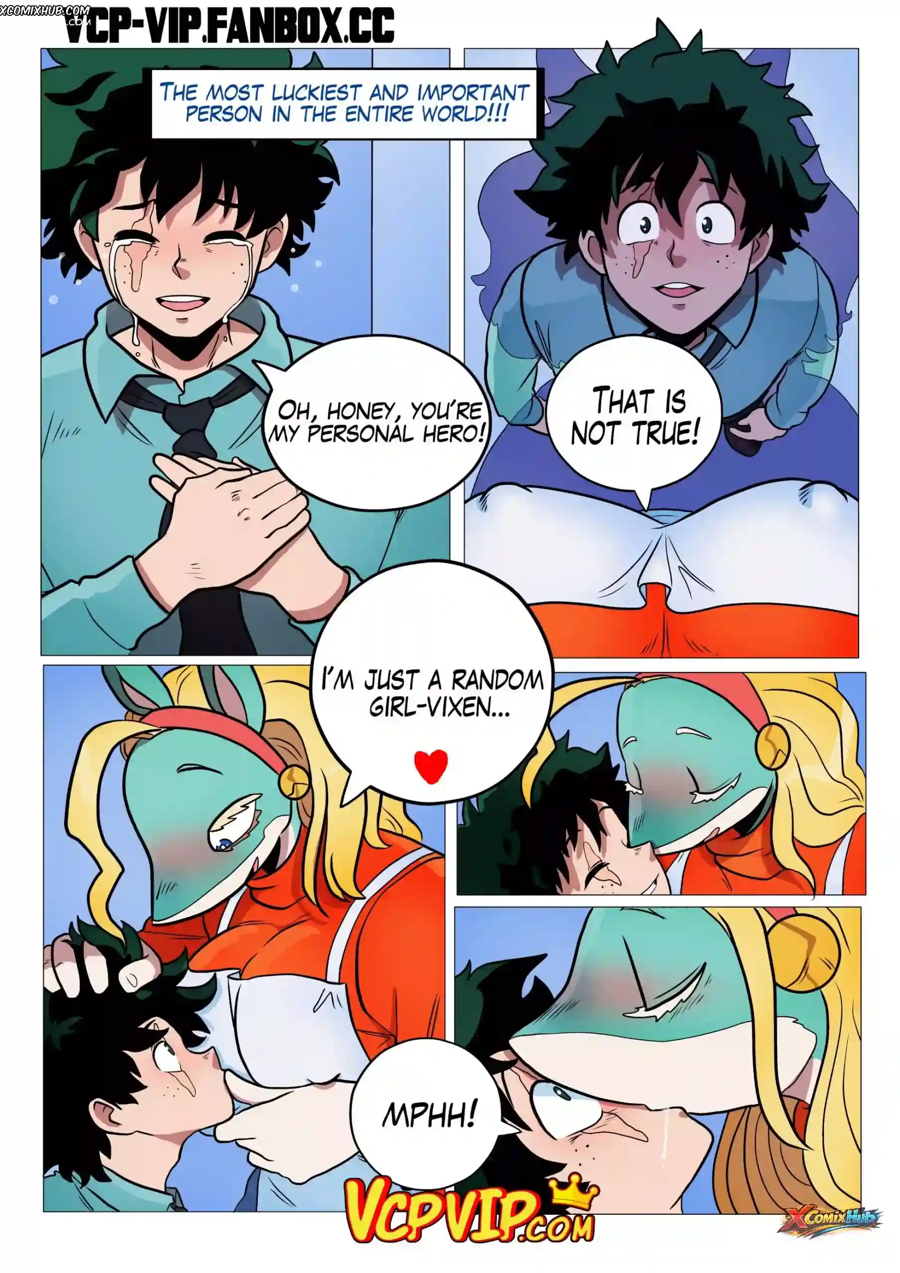 I’m Here… Just For You My Hero Academia Gansoman 006 Comic Page 6