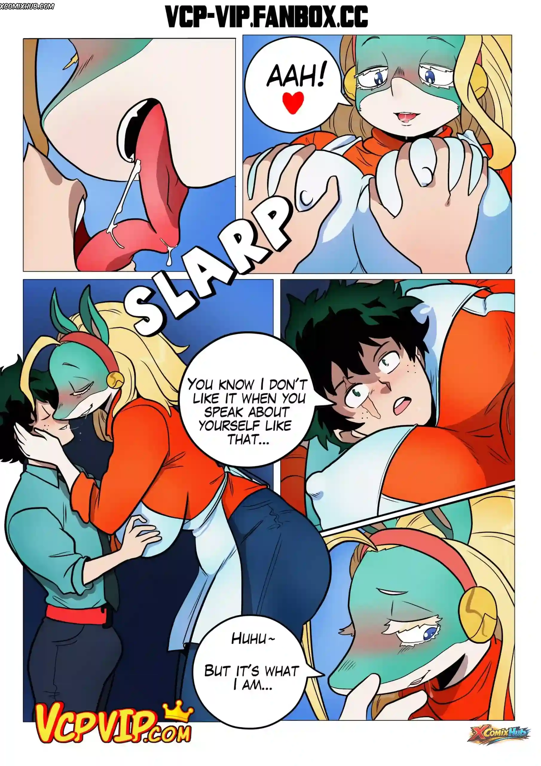 I’m Here… Just For You My Hero Academia Gansoman 007 Comic Page 7