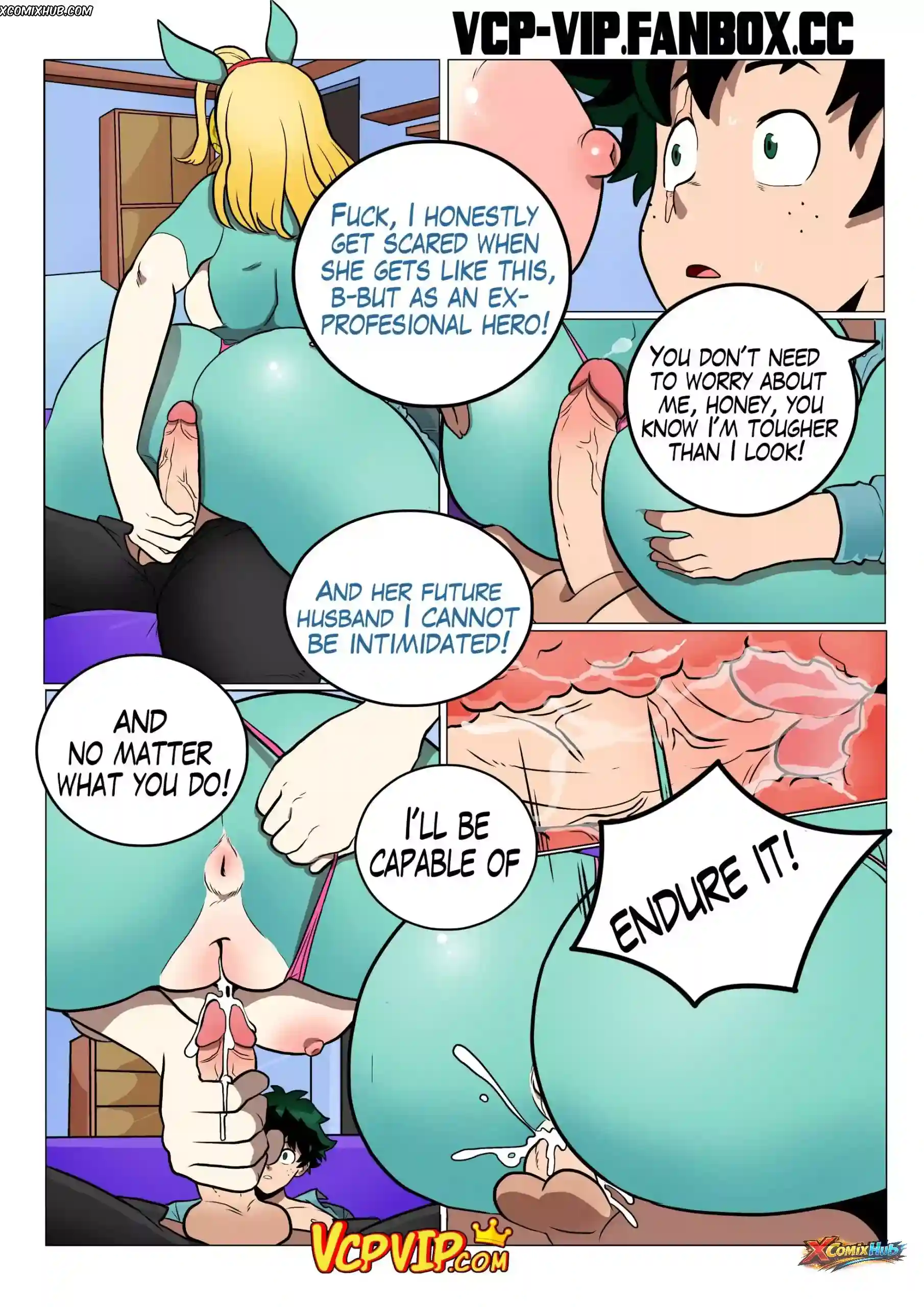 I’m Here… Just For You My Hero Academia Gansoman 010 Comic Page 10