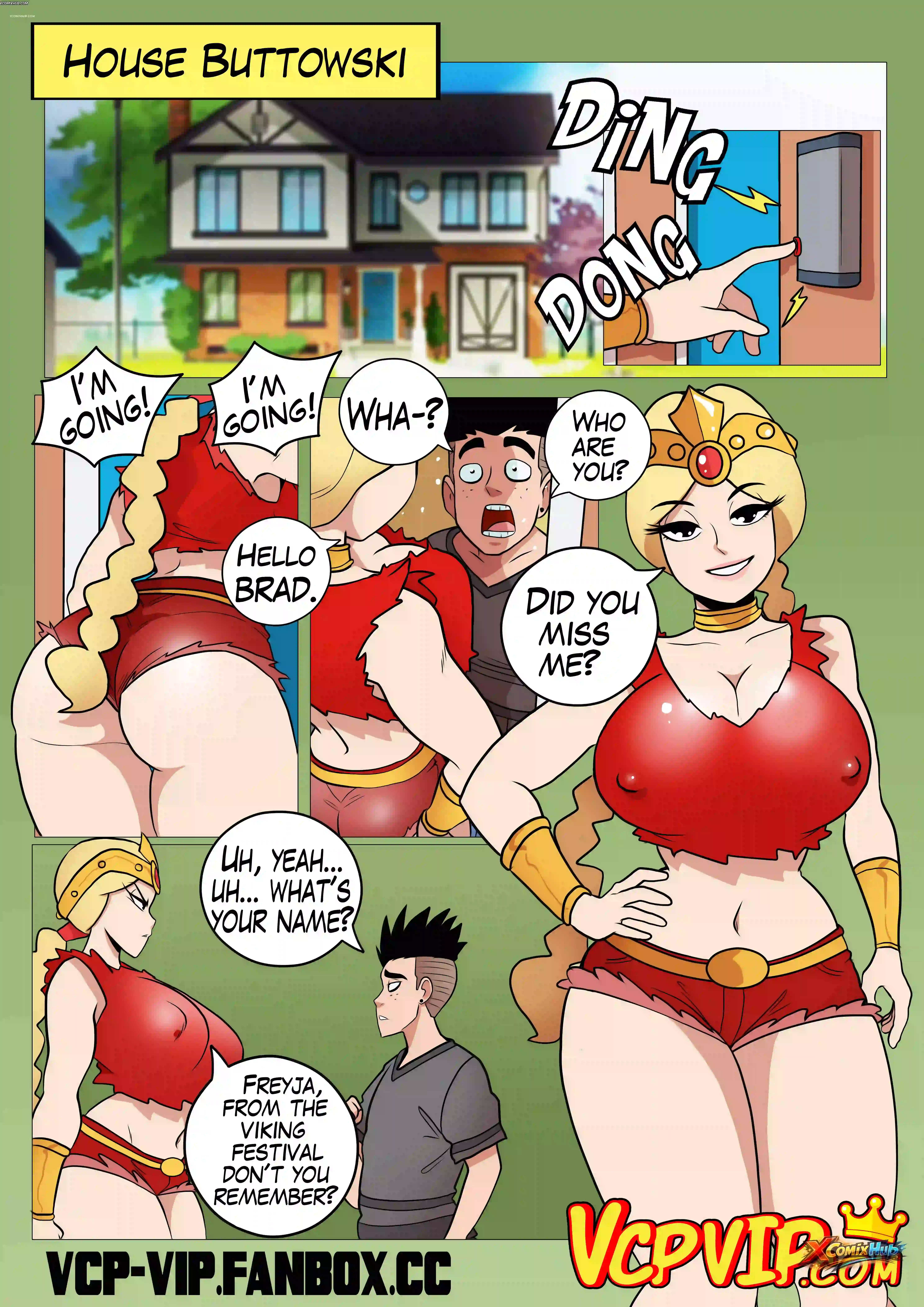Kick Buttowski Knows Babes Kick Buttowski 2 Gansoman 002 Comic Page 2
