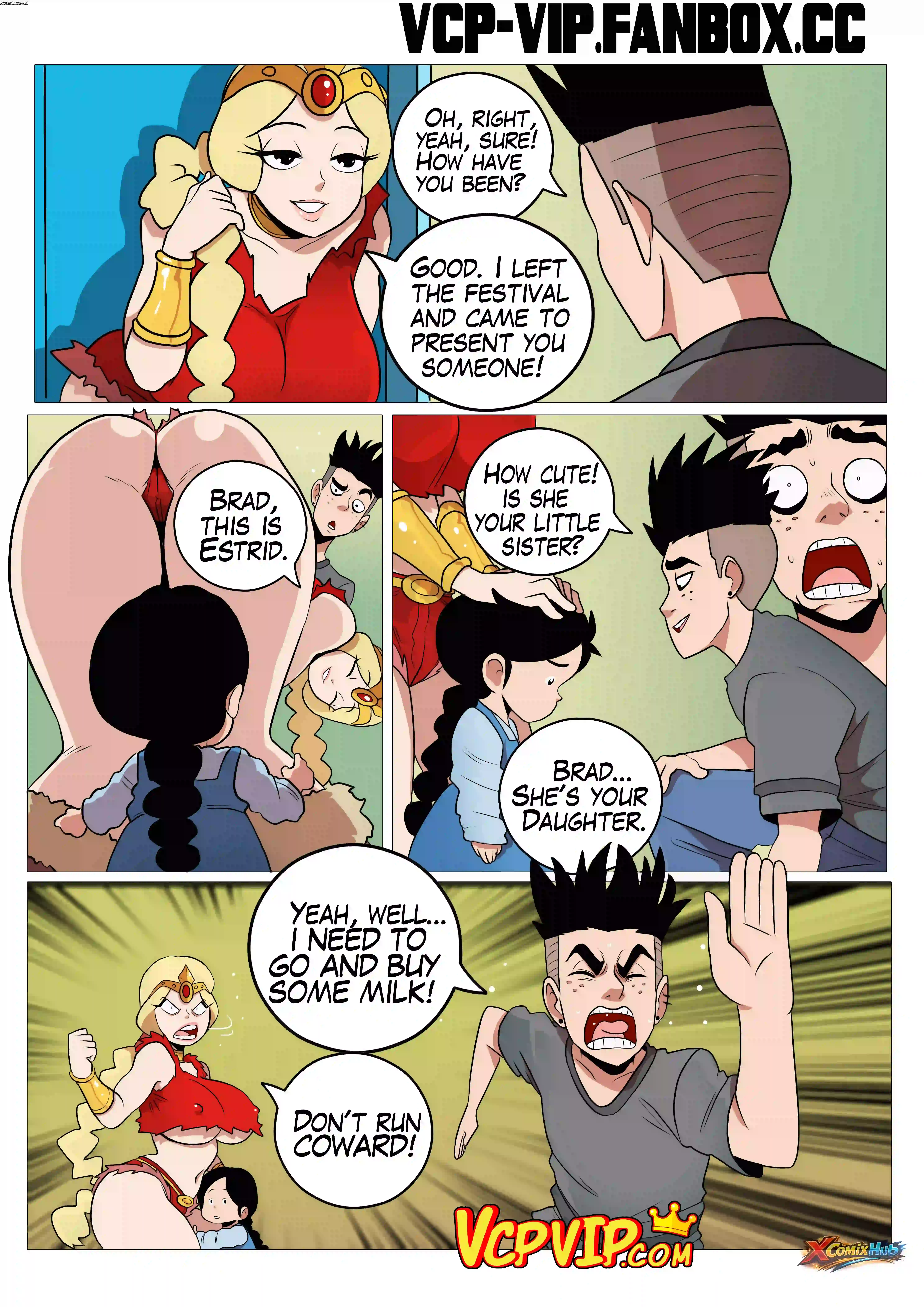 Kick Buttowski Knows Babes Kick Buttowski 2 Gansoman 003 Comic Page 3