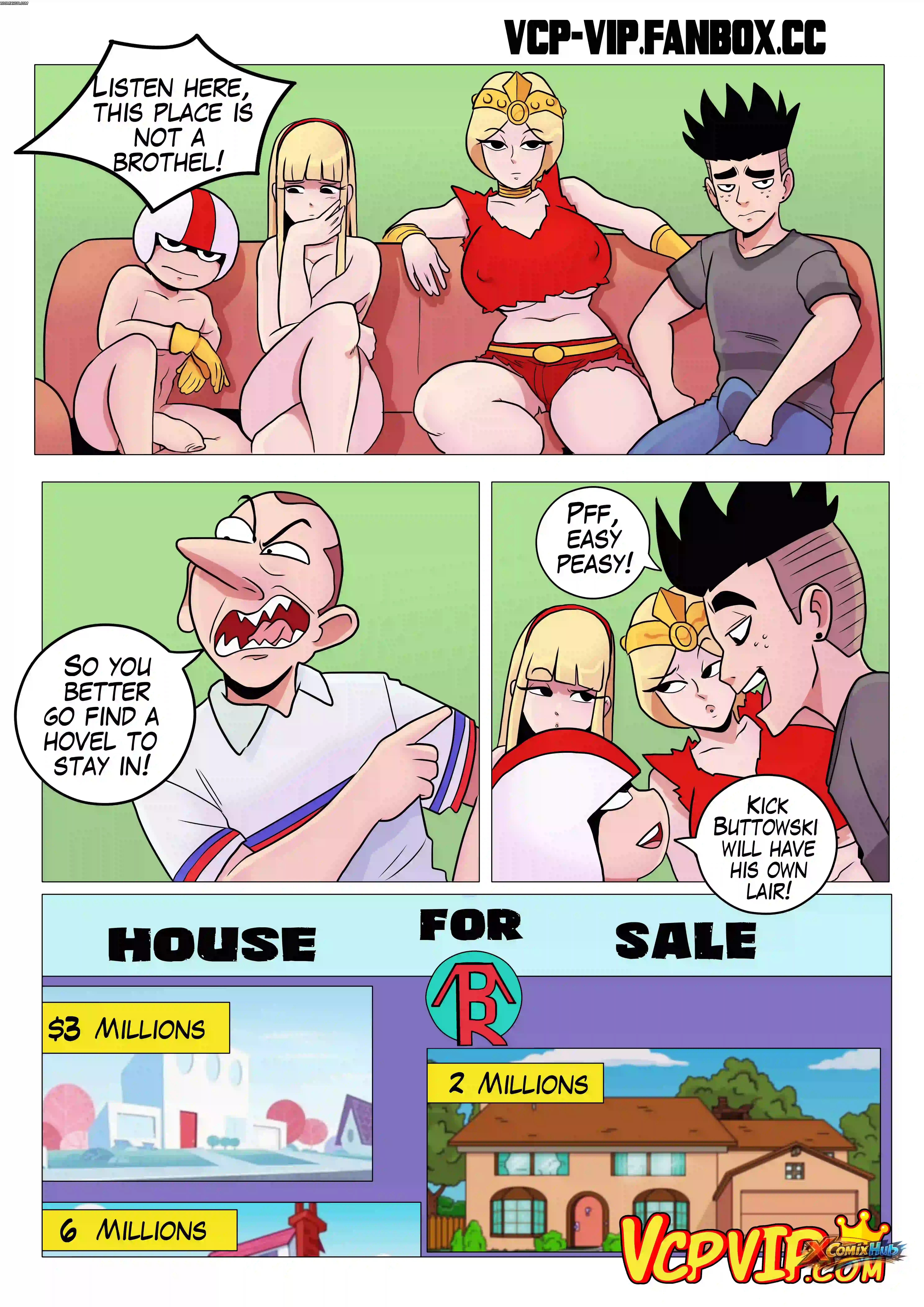 Kick Buttowski Knows Babes Kick Buttowski 2 Gansoman 012 Comic Page 12