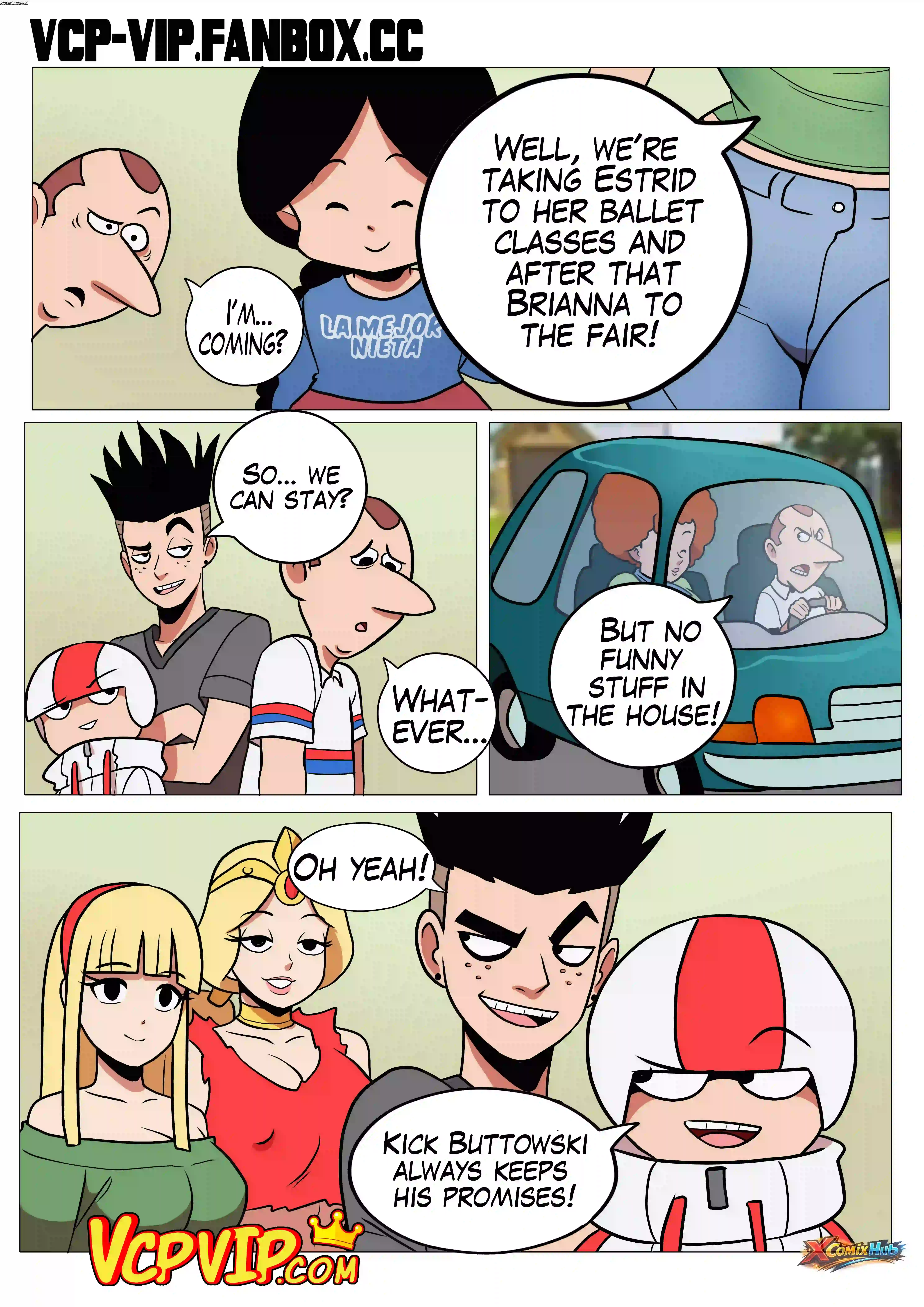 Kick Buttowski Knows Babes Kick Buttowski 2 Gansoman 026 Comic Page 26