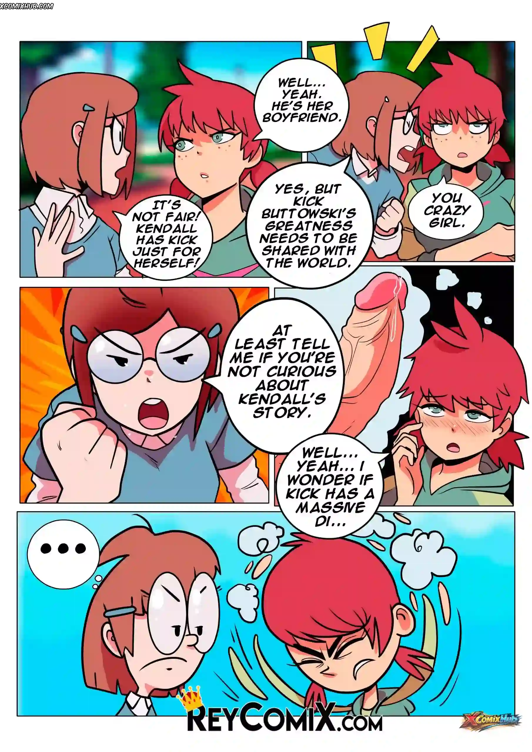 Kick Buttowski Knows Babes Kick Buttowski Gansoman 018 Page 18 Kick Buttowski Knows Babes Kick Buttowski Gansoman 018 Comic Page 18