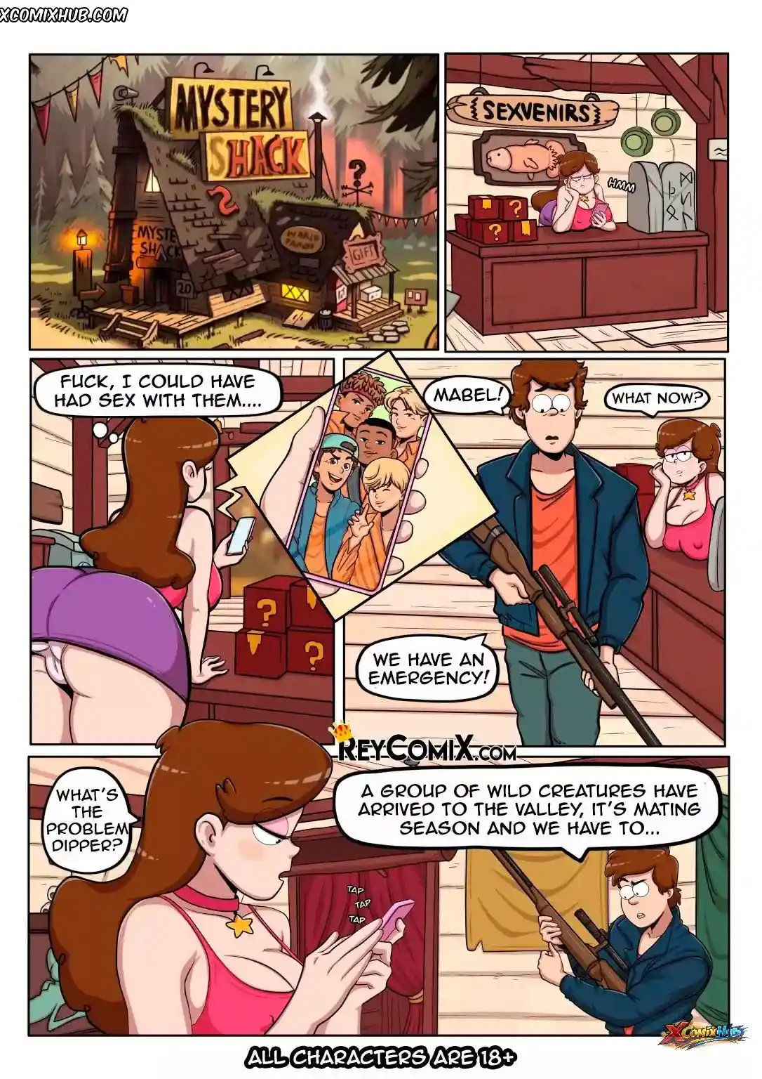 Mabel’s Journal Gravity Falls Gansoman 004 Comic Page 4