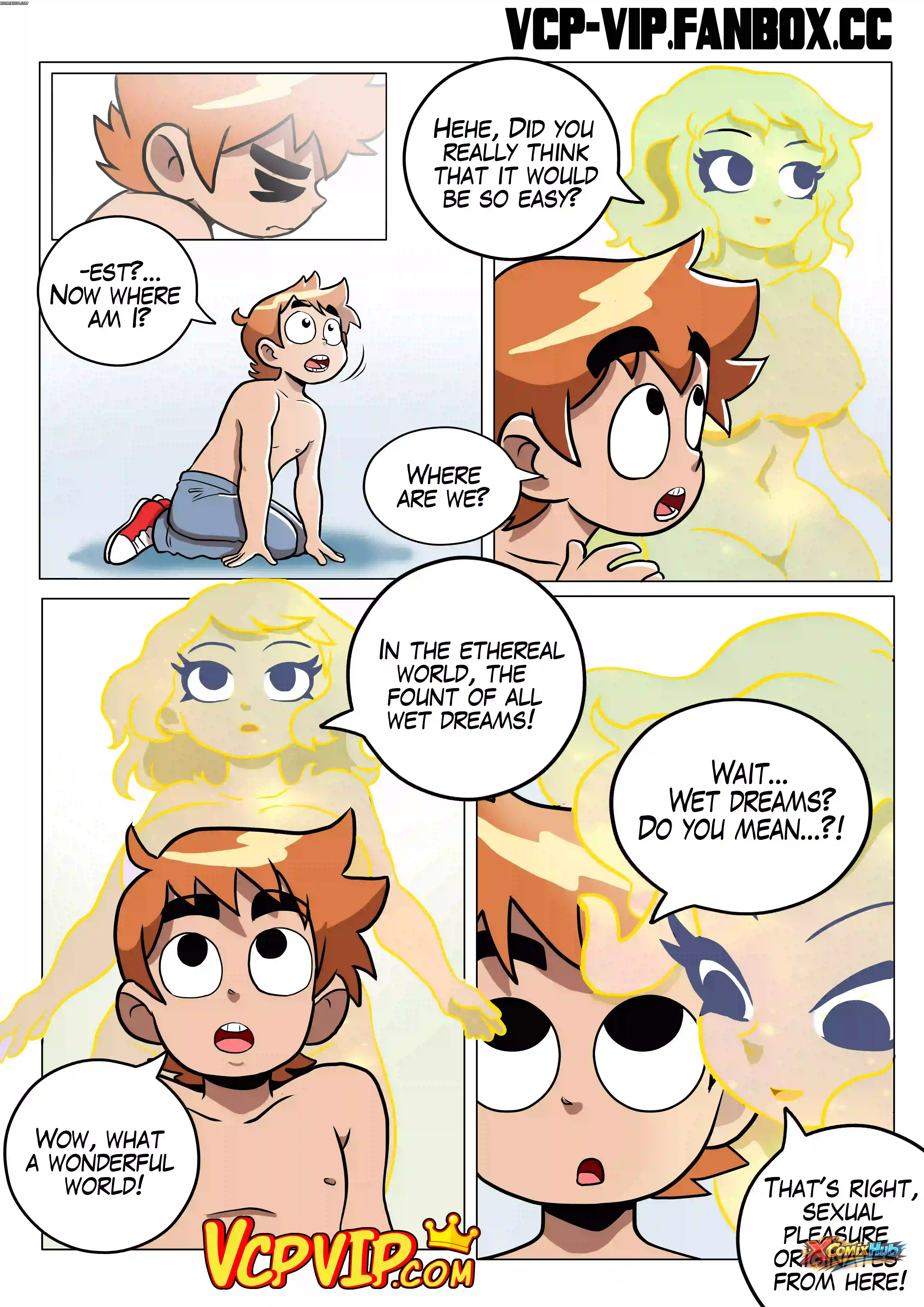 No Respect Scott Pilgrim Vs. The World Gansoman 004 Comic Page 4
