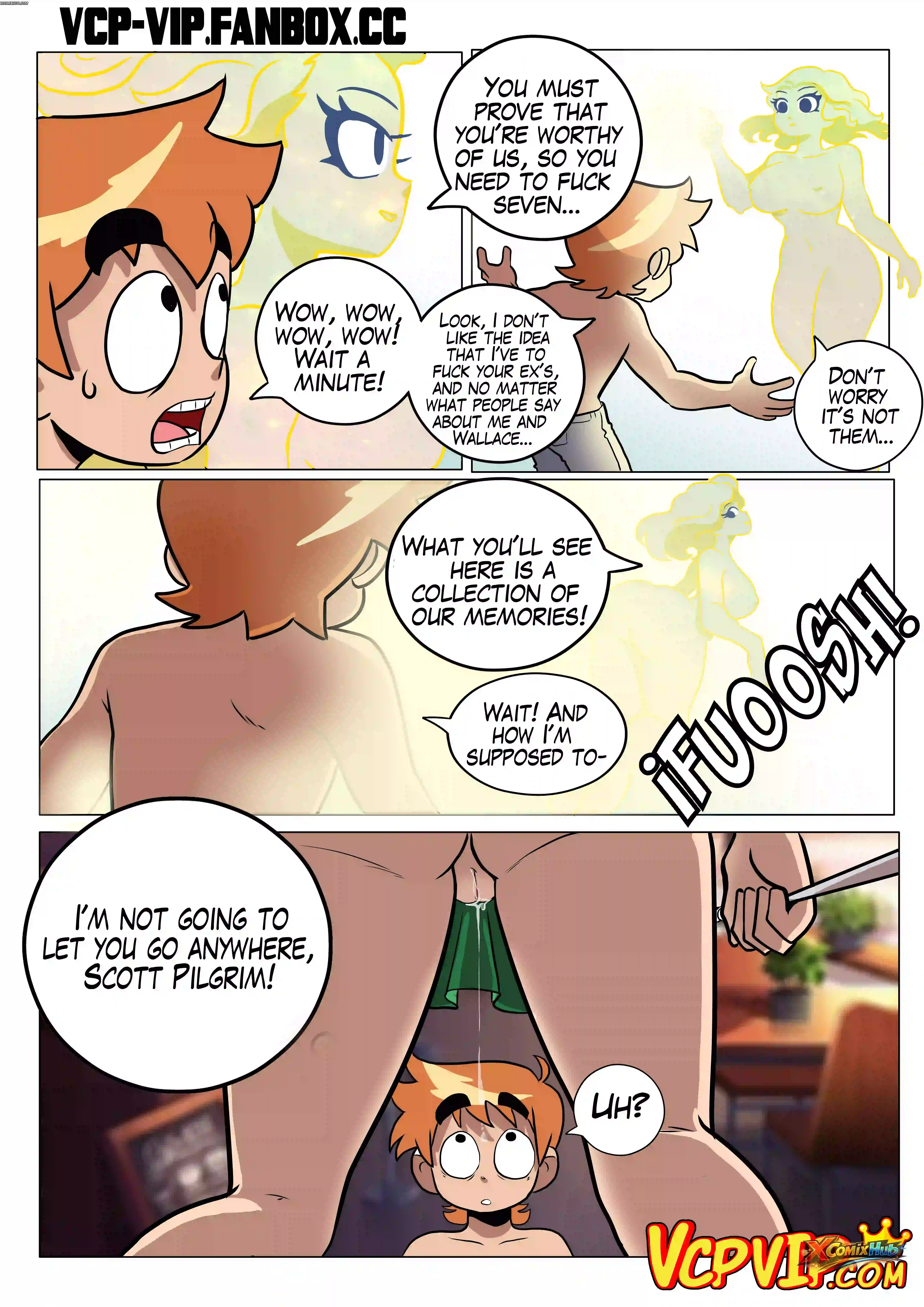 No Respect Scott Pilgrim Vs. The World Gansoman 005 Comic Page 5